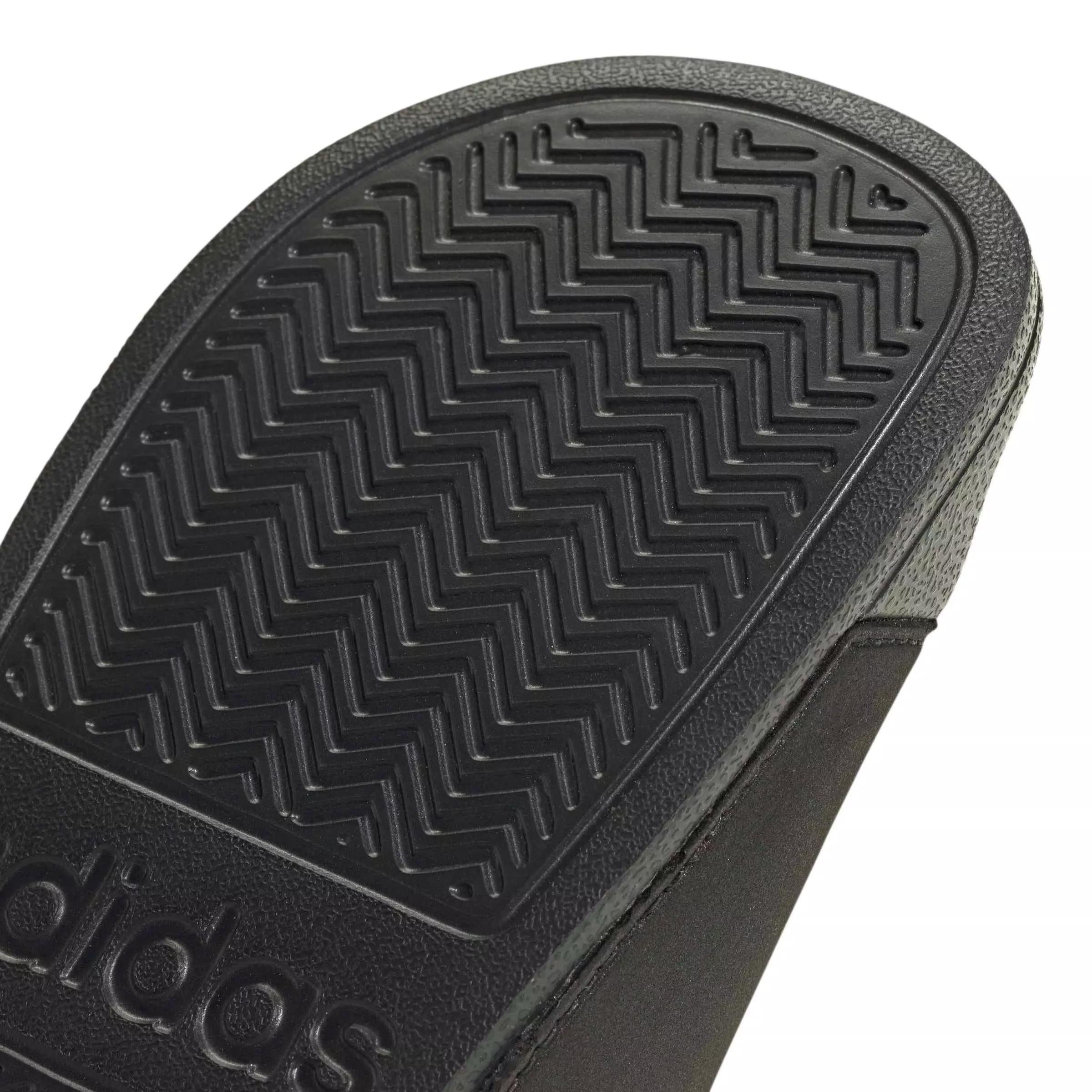 adidas Adilette Shower Logo "Core Black/Ftwr White/Core Black" Preschool Boys' Sandal - BLACK/WHITE/BLACK