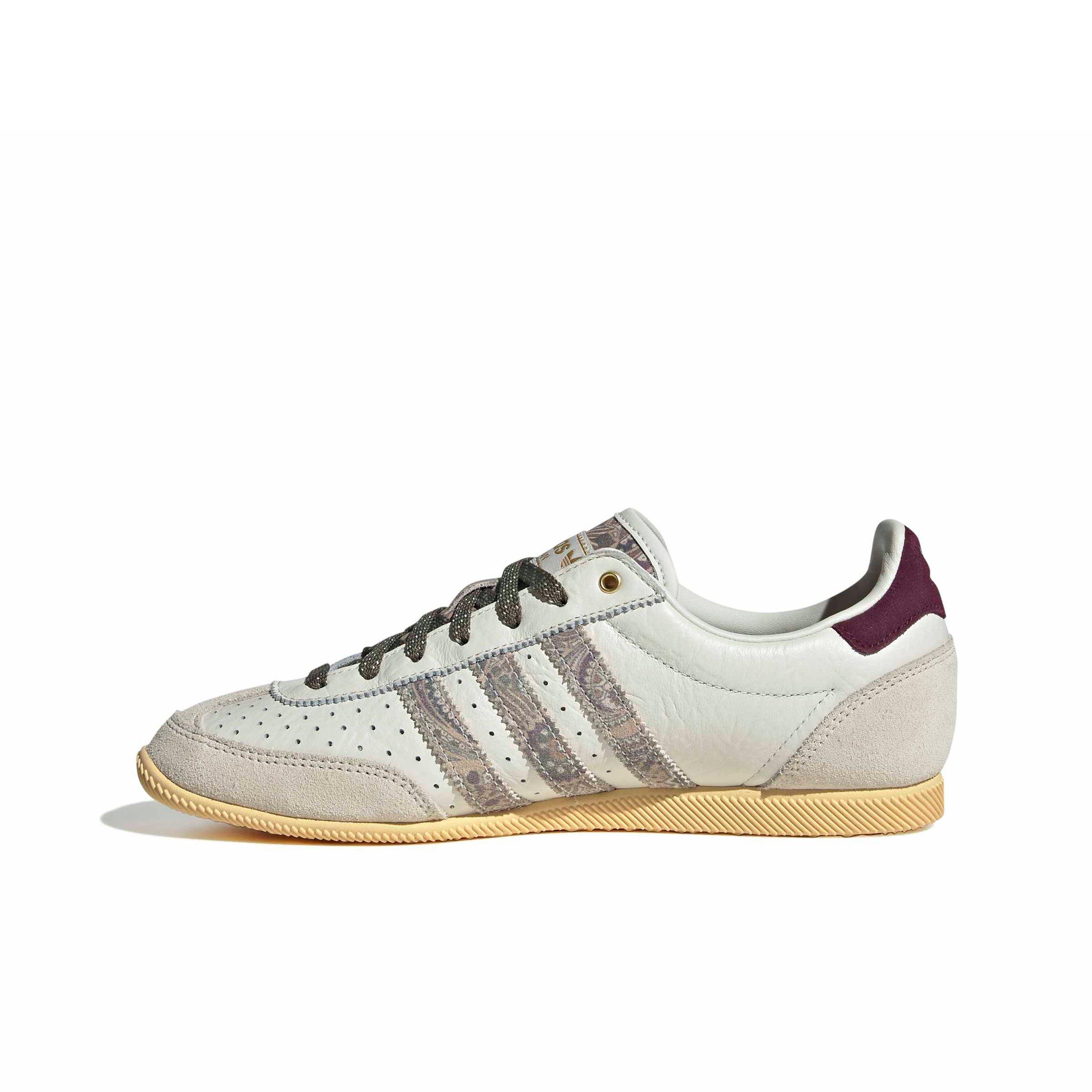 adidas Originals Japan x Liberty London "Off White/Maroon/Olive Strata" Women's Shoe - OFF WHITE/MAROON/OLIVE