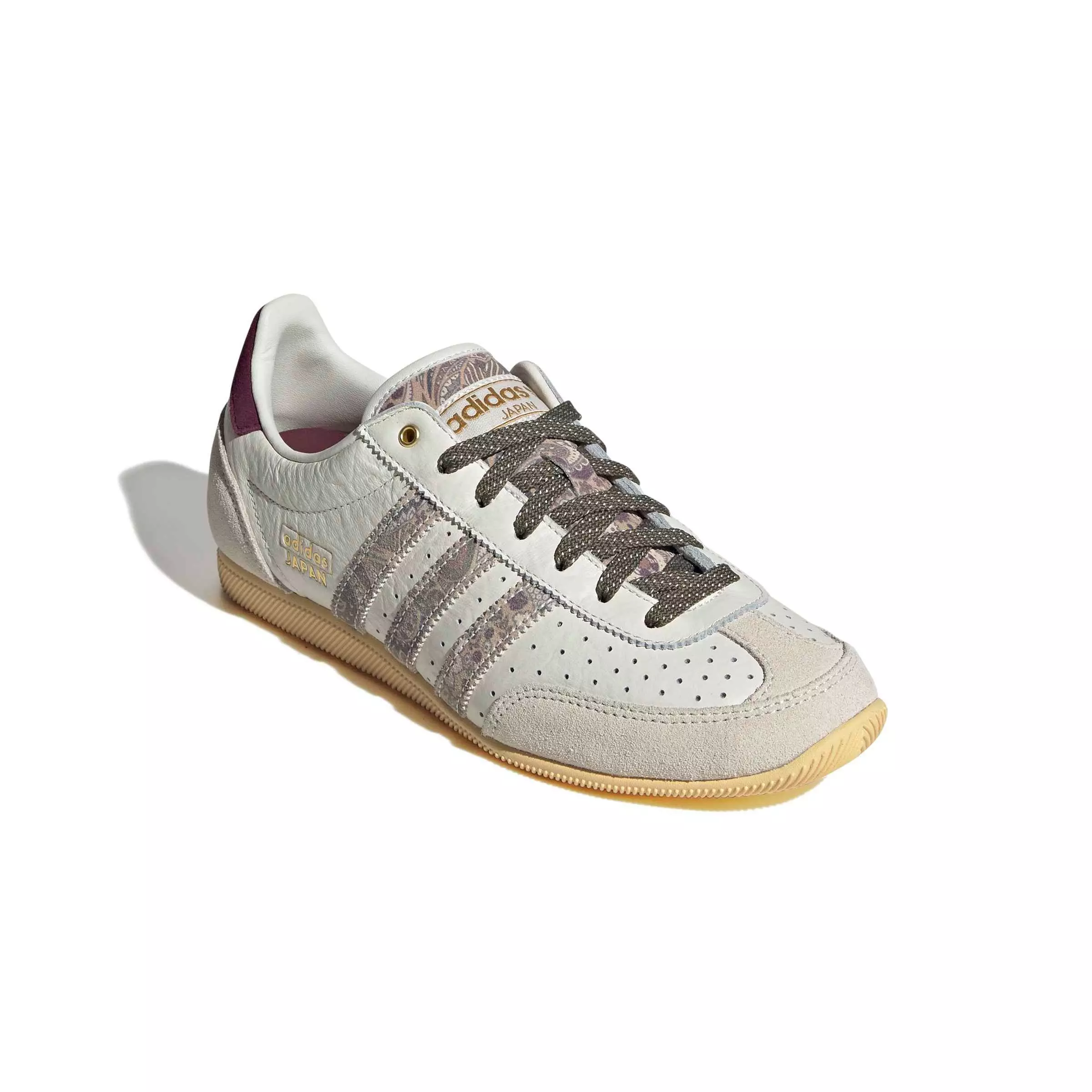adidas Originals Japan x Liberty London "Off White/Maroon/Olive Strata" Women's Shoe - OFF WHITE/MAROON/OLIVE