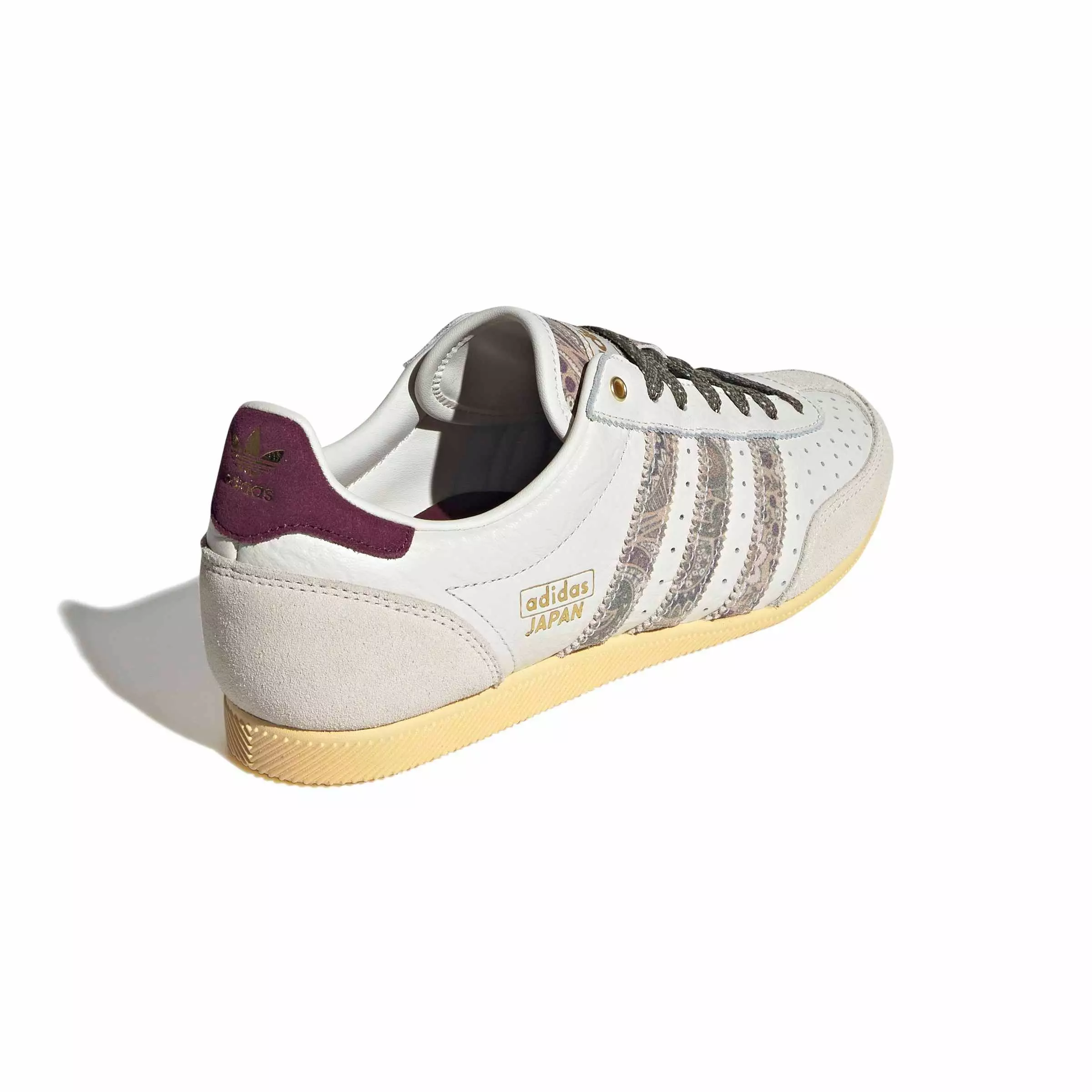 adidas Originals Japan x Liberty London "Off White/Maroon/Olive Strata" Women's Shoe - OFF WHITE/MAROON/OLIVE