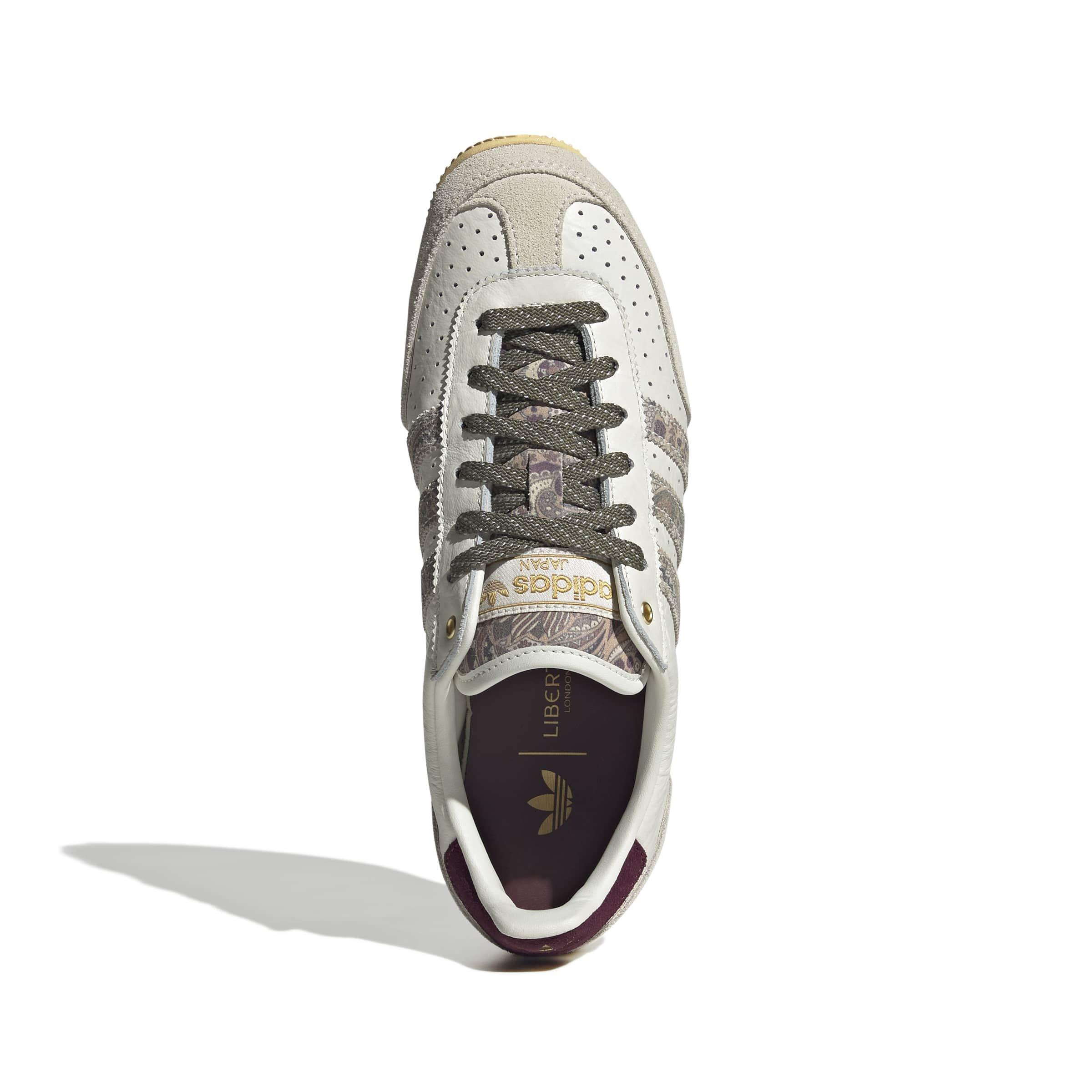 adidas Originals Japan x Liberty London "Off White/Maroon/Olive Strata" Women's Shoe - OFF WHITE/MAROON/OLIVE