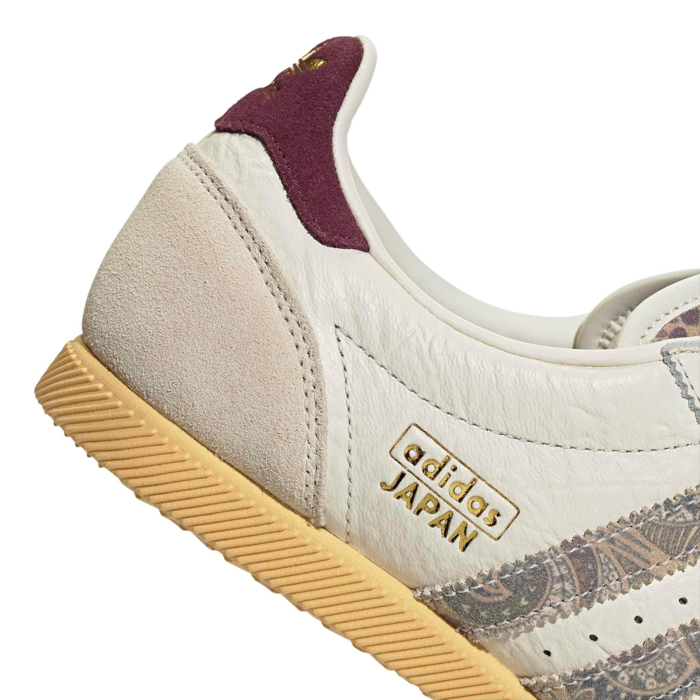 adidas Originals Japan x Liberty London "Off White" Women's Shoe - OFF WHITE/MAROON/OLIVE