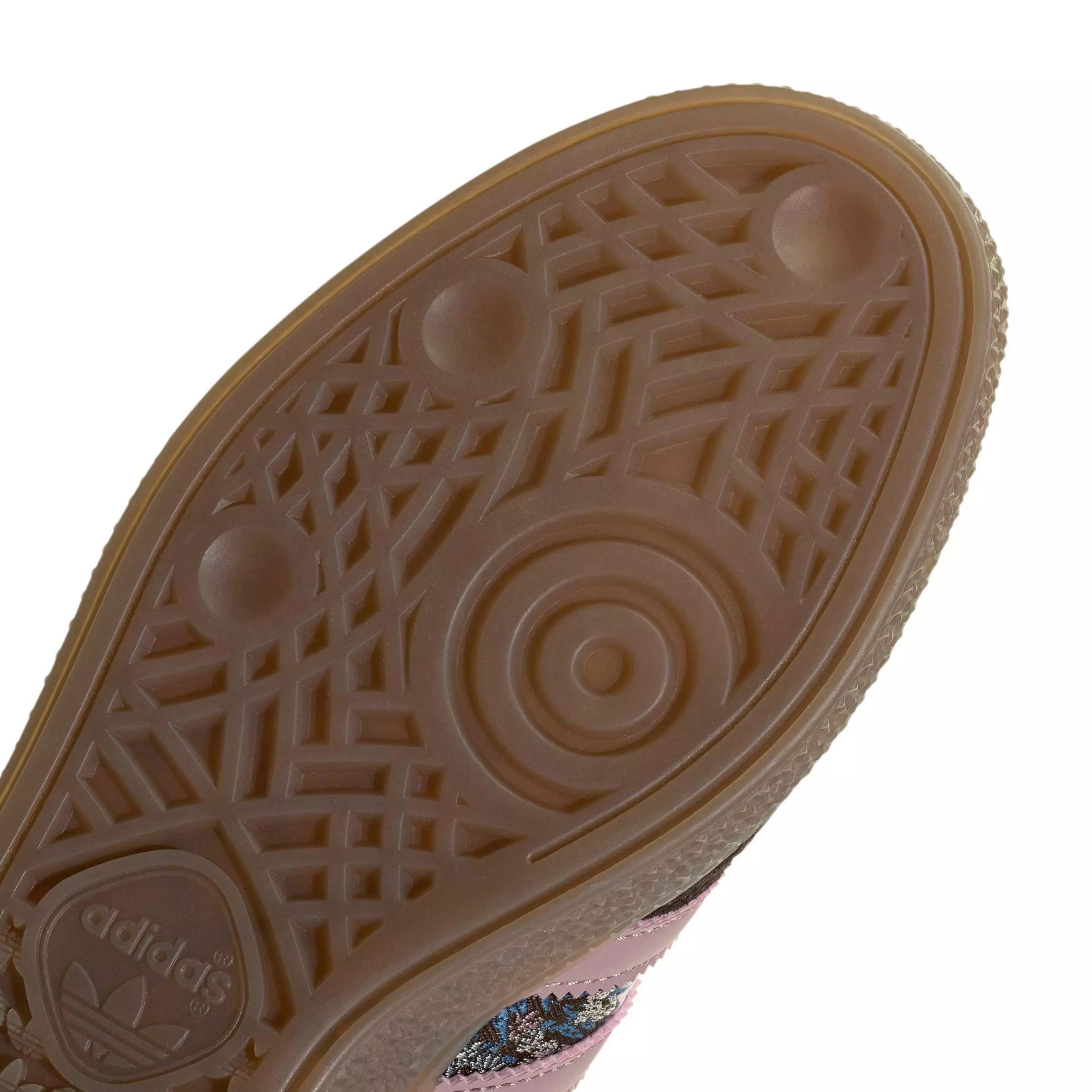 adidas Originals Handball Spezial x Liberty London "Aurora Coffee" Women's Shoe - COFFEE/MAUVE/GUM