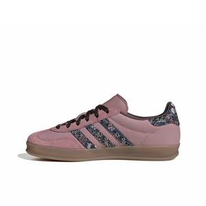 adidas Originals Gazelle Indoor x Liberty London "Magic Mauve/Aurora Coffee/Gum 5" Women's Shoe - MAUVE/COFFEE/GUM