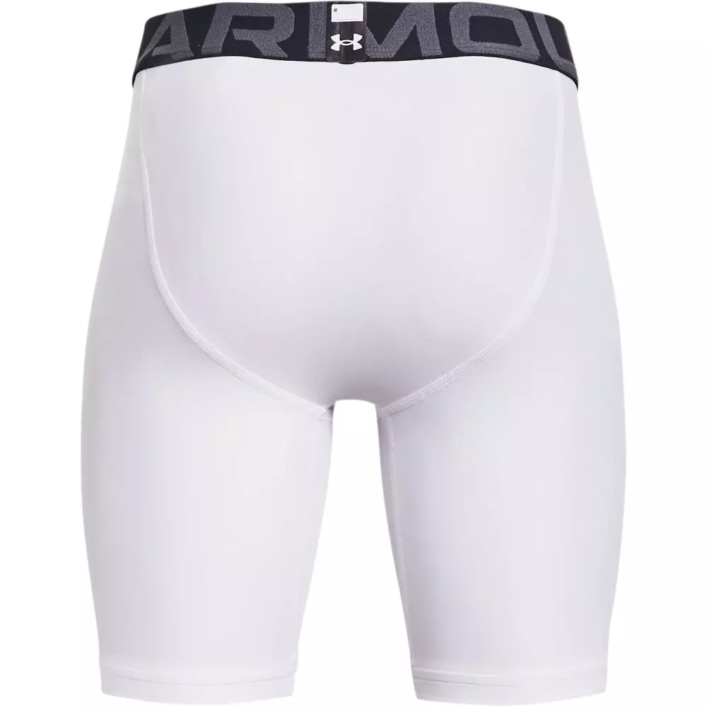Under Armour Boys' HeatGear® Armour Shorts - WHITE/BLACK