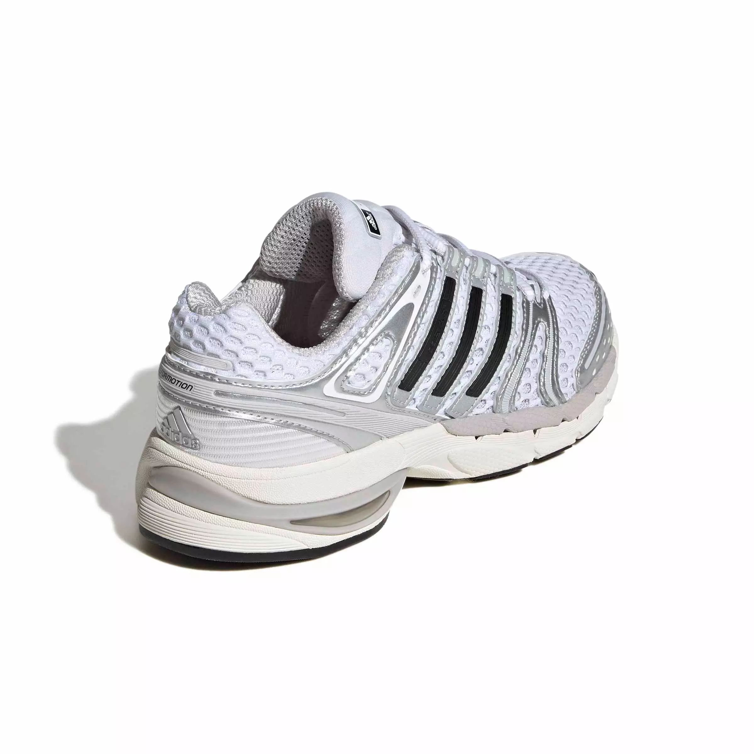 adidas Originals Adistar Control 5 "Ftwr White/Silver Metallic/Grey One" Grade School Boys' Shoe - WHITE/SILVER/GREY