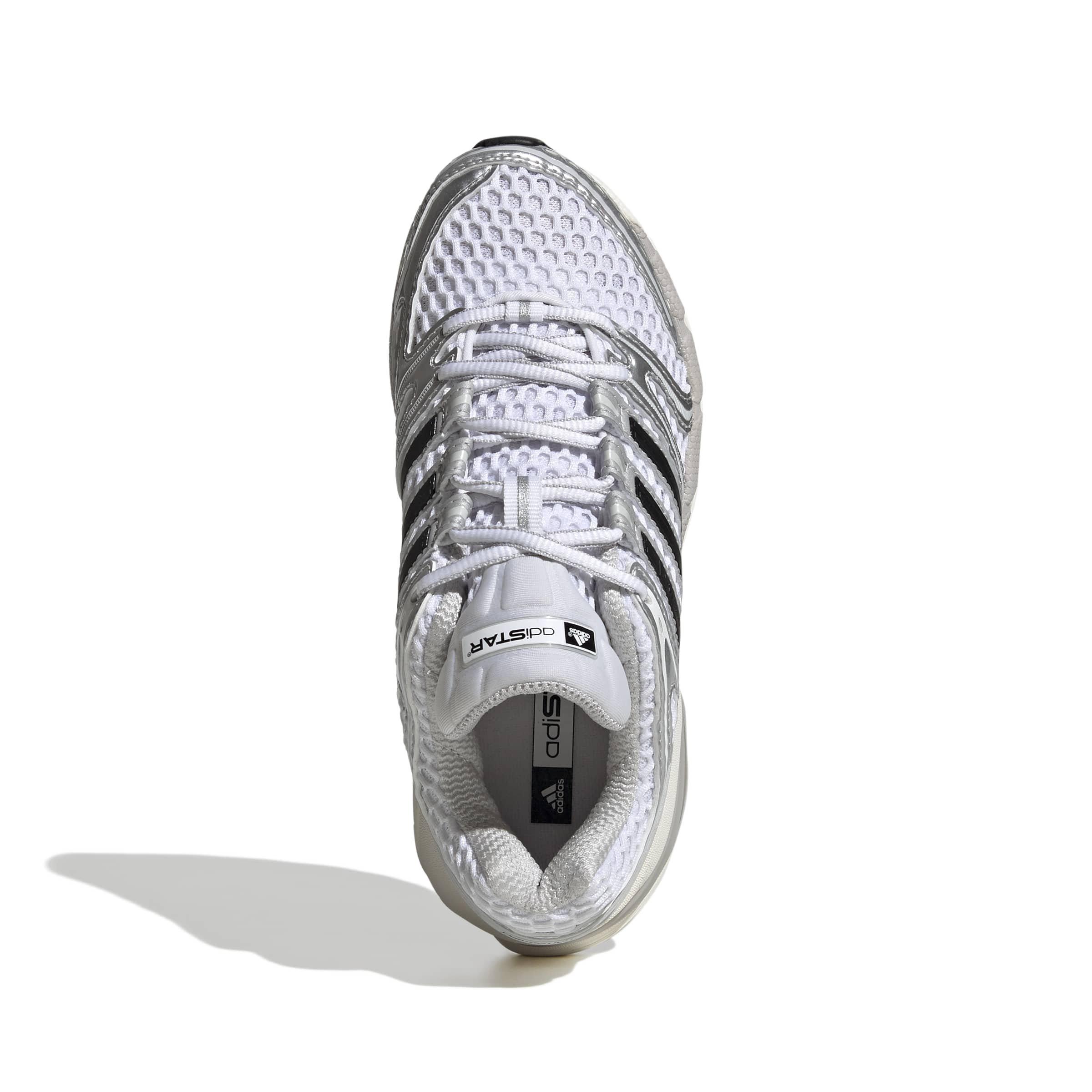 adidas Originals Adistar Control 5 Grade School Boys' "Ftwr White/Silver Metallic/Grey One" Shoe