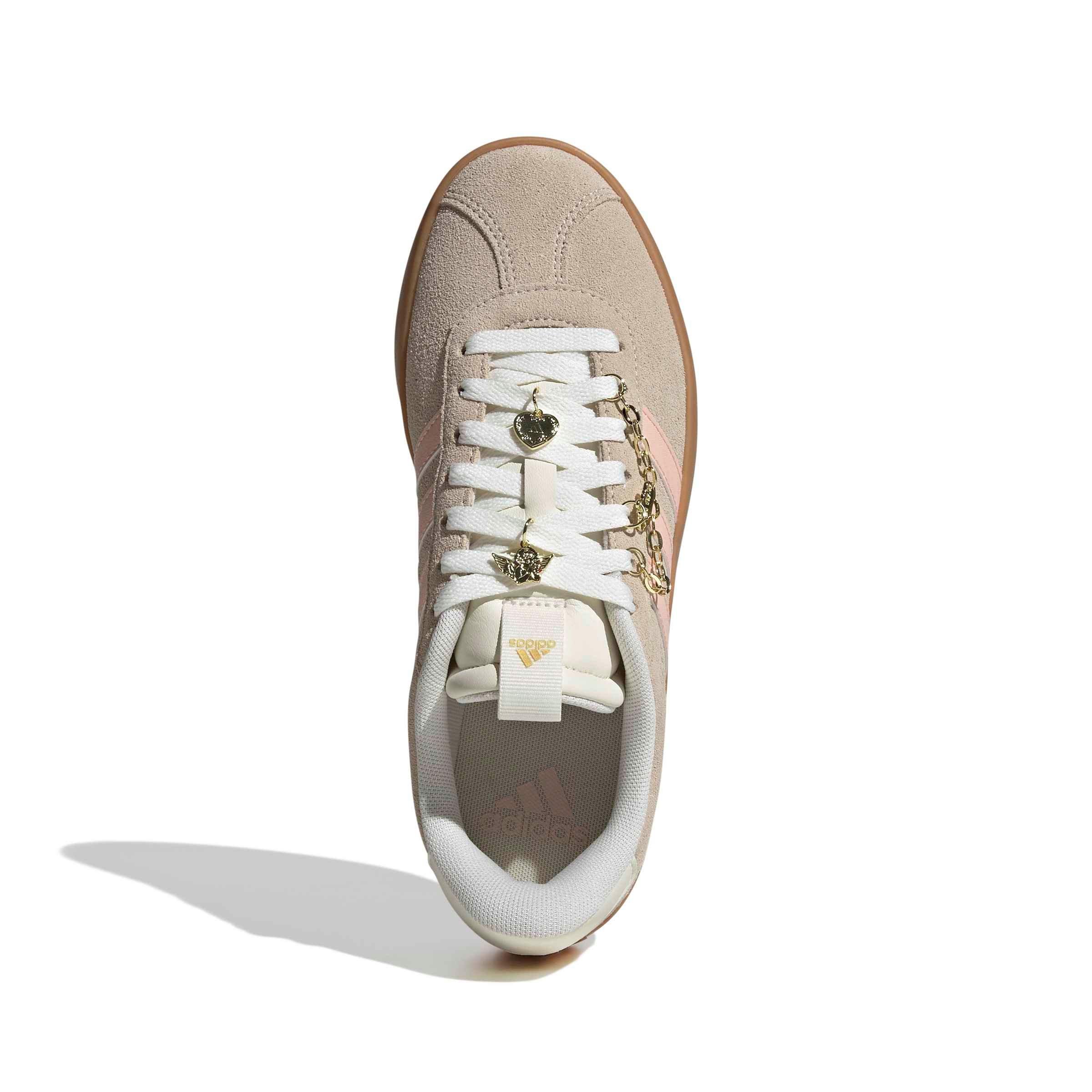 adidas VL Court 3.0 "Crystal Linen/Blush Pink/Off White" Women's Shoe - LINEN/PINK/OFF WHITE