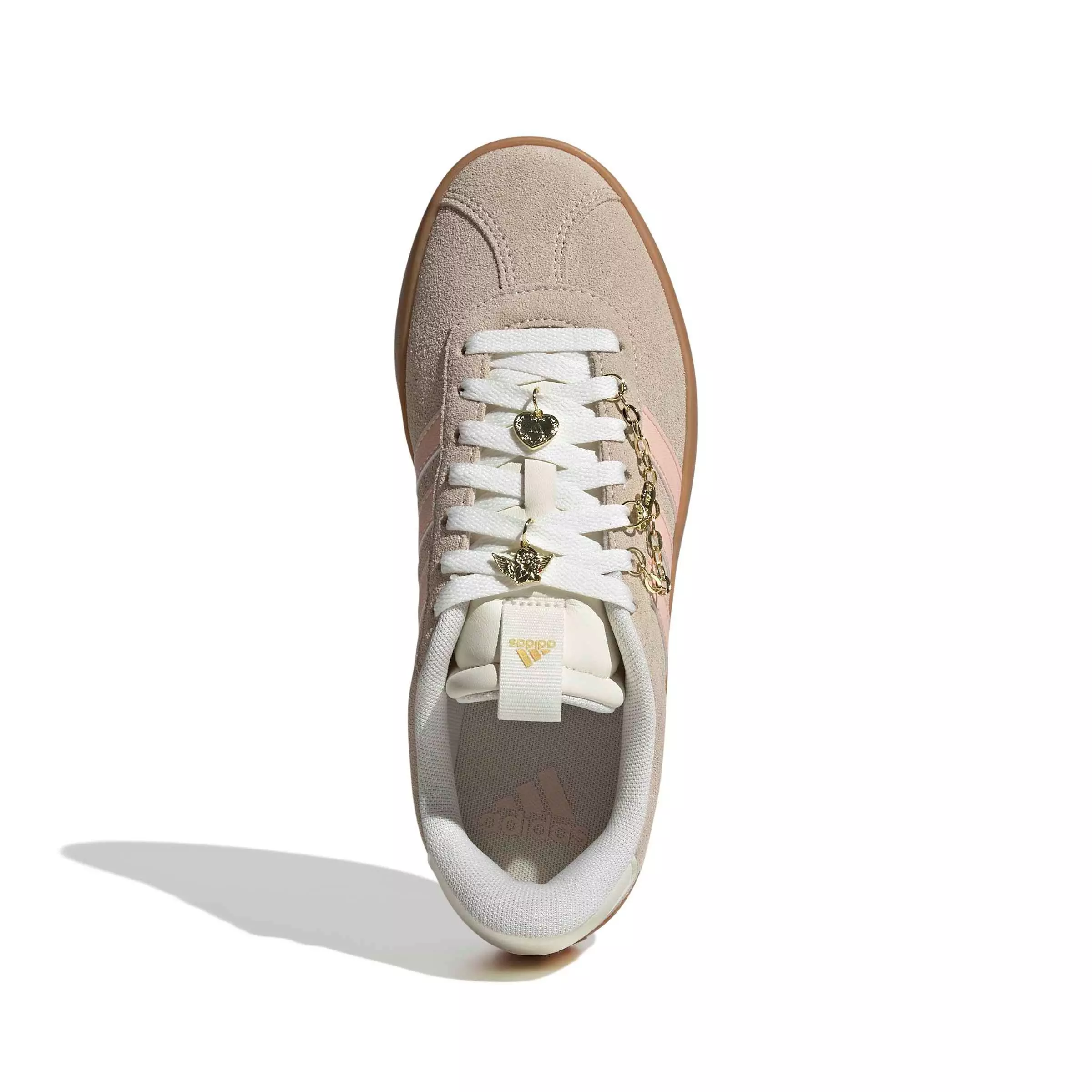 adidas VL Court 3.0 "Crystal Linen/Blush Pink/Off White" Women's Shoe - LINEN/PINK/OFF WHITE
