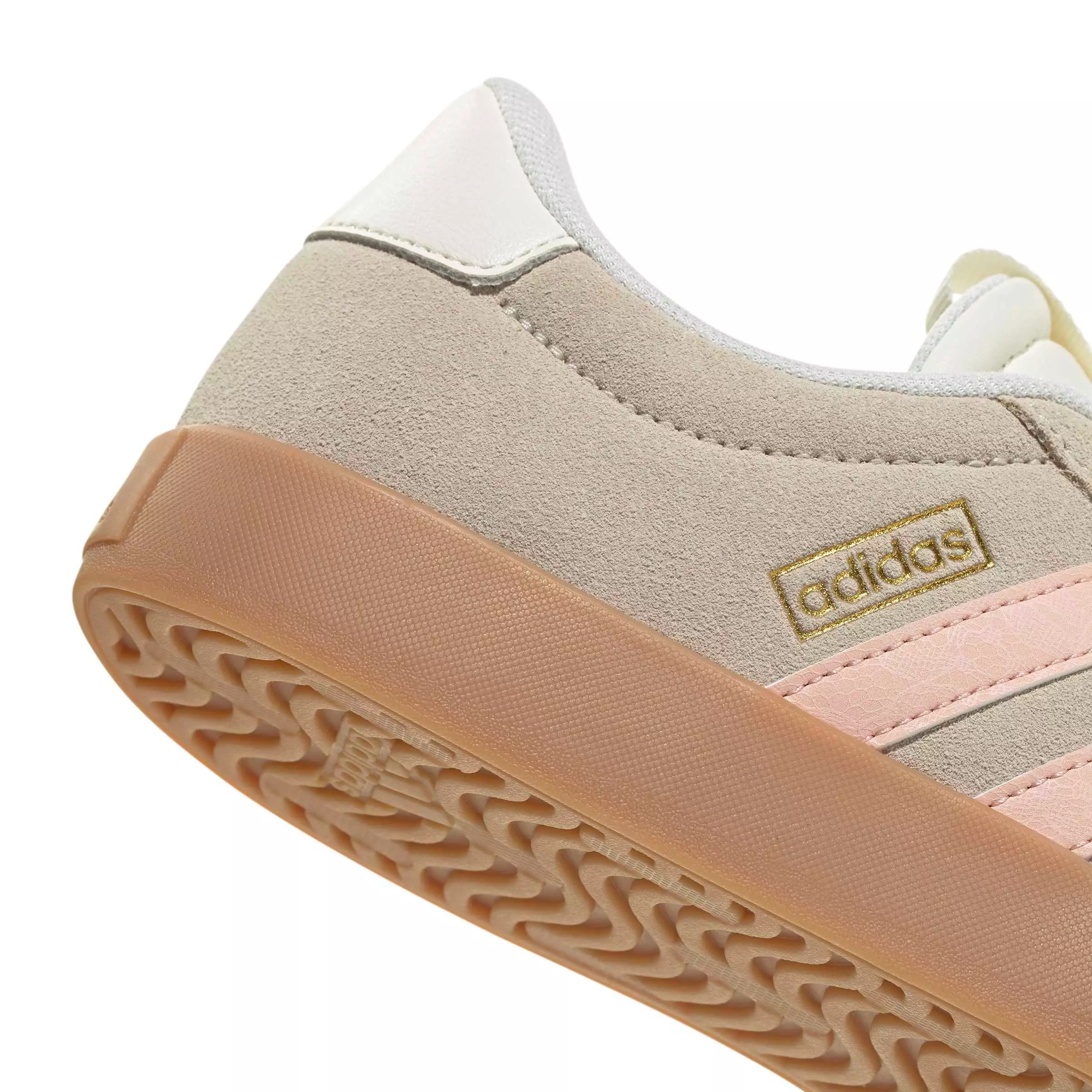 adidas VL Court 3.0 "Crystal Linen/Blush Pink/Off White" Women's Shoe - LINEN/PINK/OFF WHITE