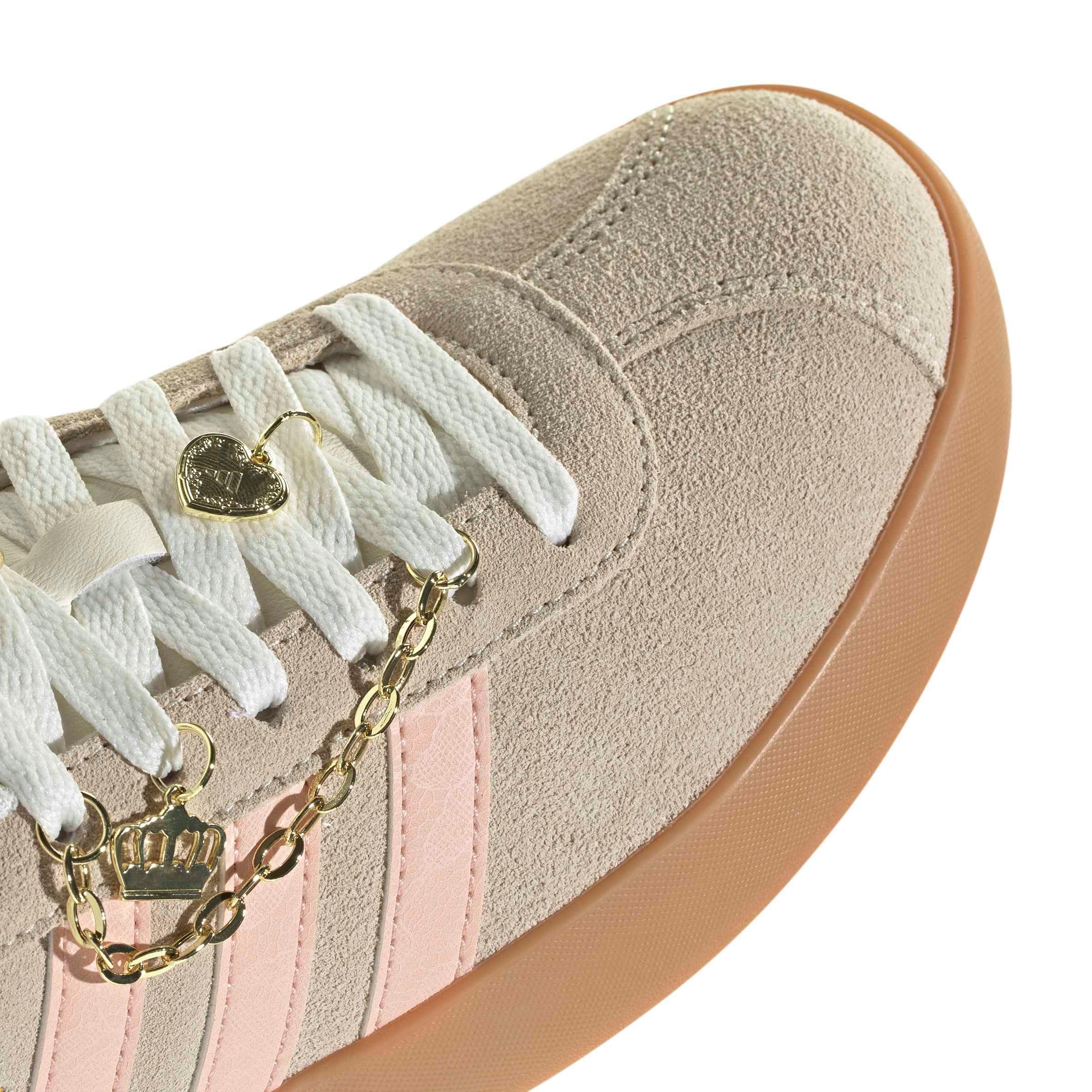 adidas VL Court 3.0 "Crystal Linen/Blush Pink/Off White" Women's Shoe - LINEN/PINK/OFF WHITE