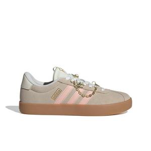 adidas VL Court 3.0 "Crystal Linen/Blush Pink/Off White" Women's Shoe - LINEN/PINK/OFF WHITE