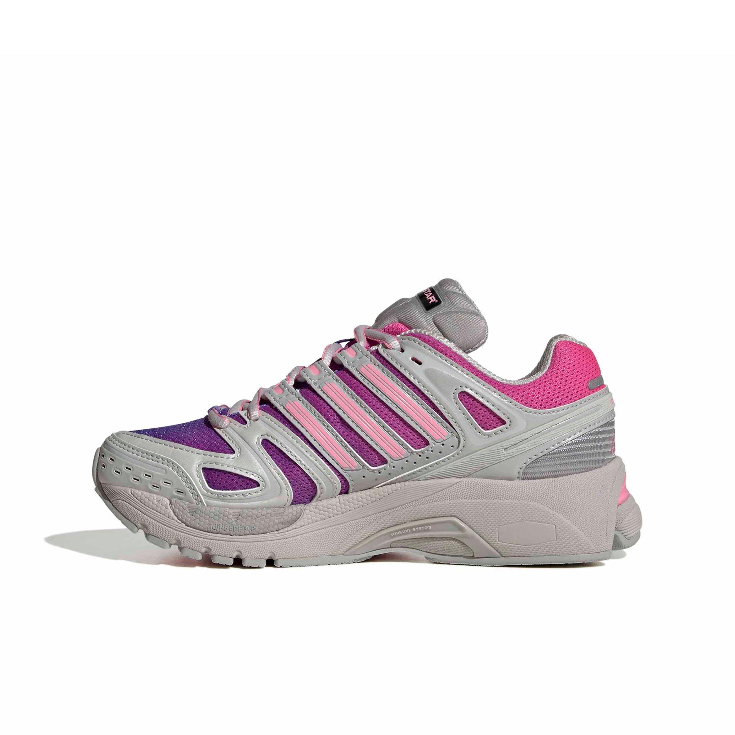 adidas Originals Adistar Control 5 "Purple Rush/Bliss Pink/Grey Two" Grade School Kids' Shoe - PURPLE/PINK/GREY Thumbnail View 2
