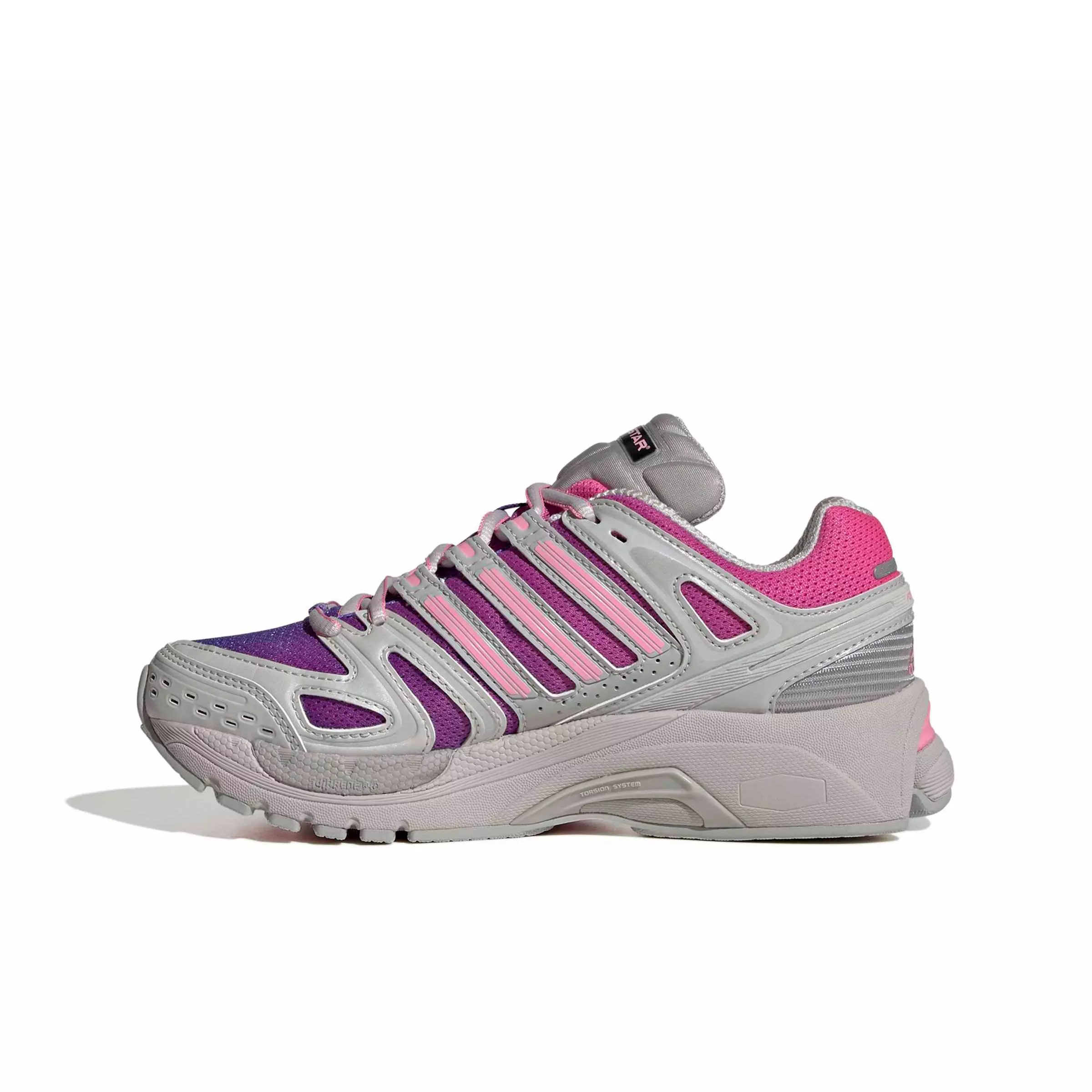 adidas Originals Adistar Control 5 "Purple Rush/Bliss Pink/Grey Two" Grade School Kids' Shoe - PURPLE/PINK/GREY