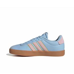 adidas VL Court 3.0 "Clear Sky/Clear Pink/Gold Metallic" Women's Shoe - SKY/PINK/GOLD
