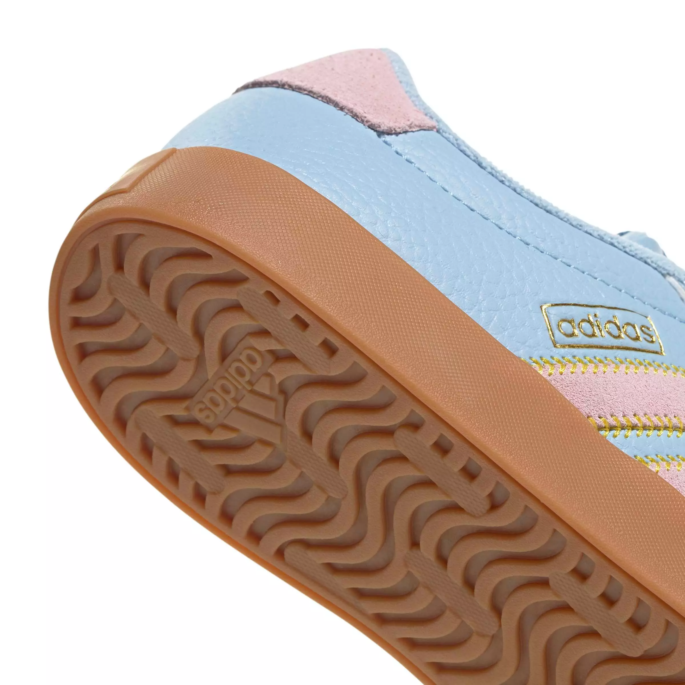 adidas VL Court 3.0 "Clear Sky/Clear Pink/Gold Metallic" Women's Shoe - SKY/PINK/GOLD
