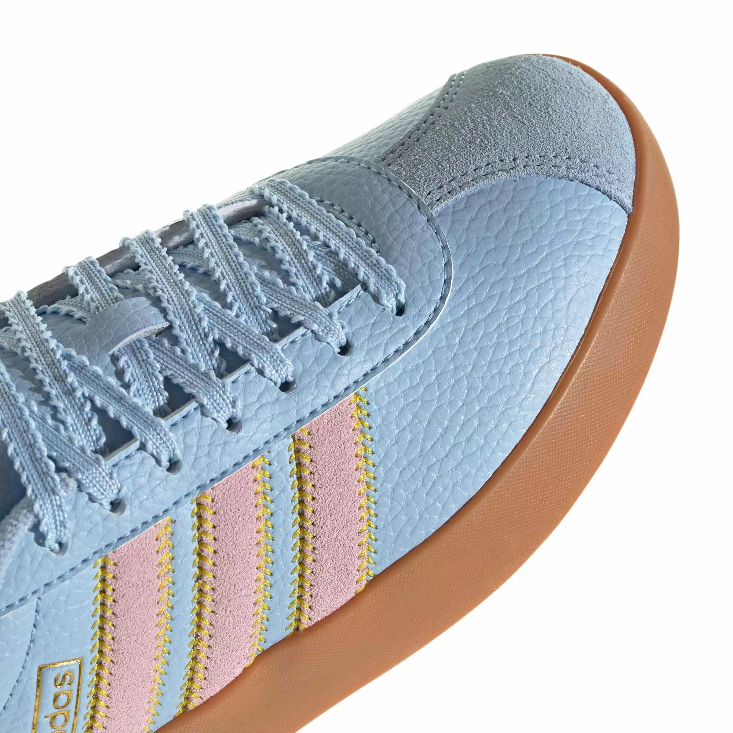 adidas VL Court 3.0 "Clear Sky/Clear Pink/Gold Metallic" Women's Shoe - SKY/PINK/GOLD