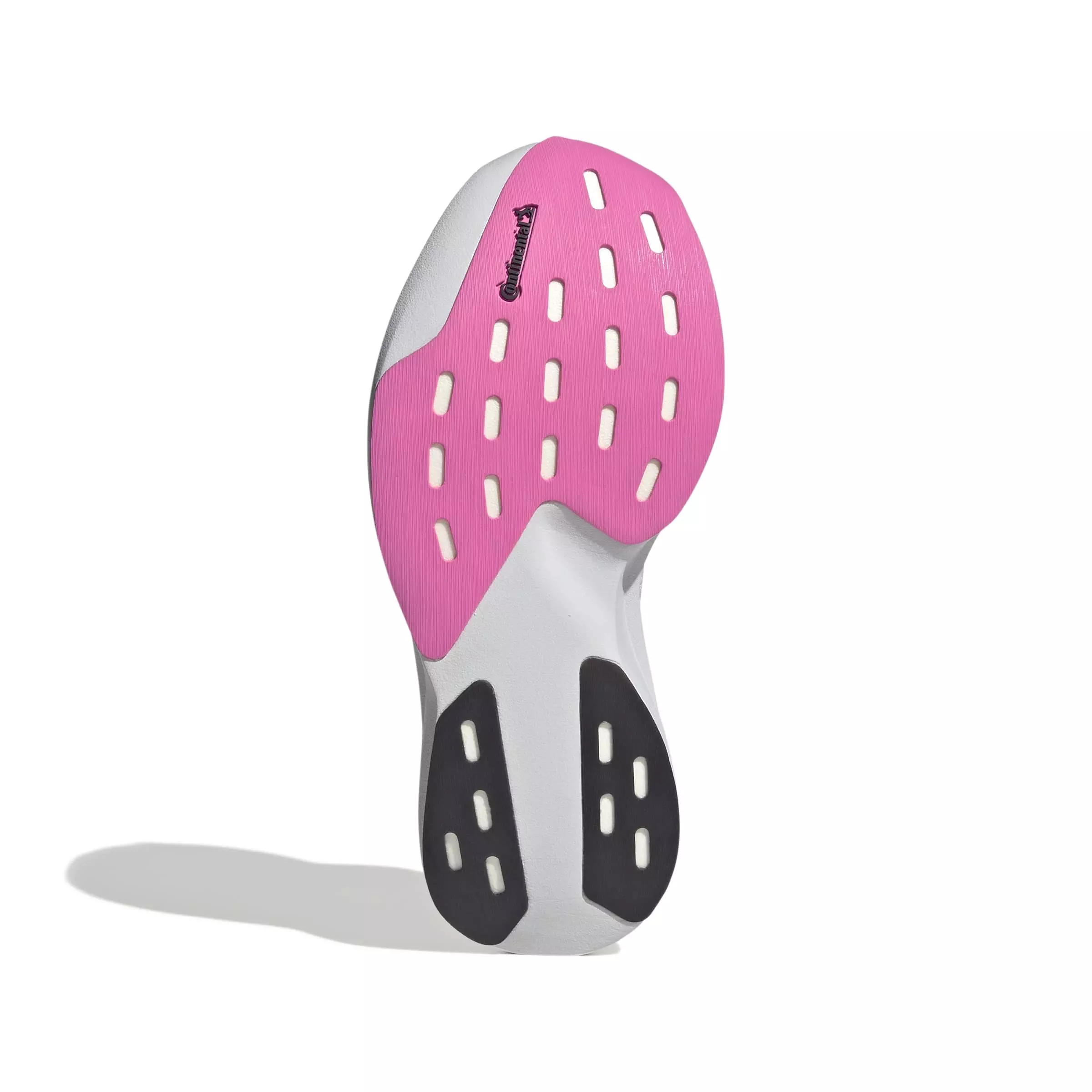 adidas Adizero EVO SL "Dash Grey/Lucid Pink/Core Black" Grade School Boys' Running Shoe - GREY/PINK/BLACK