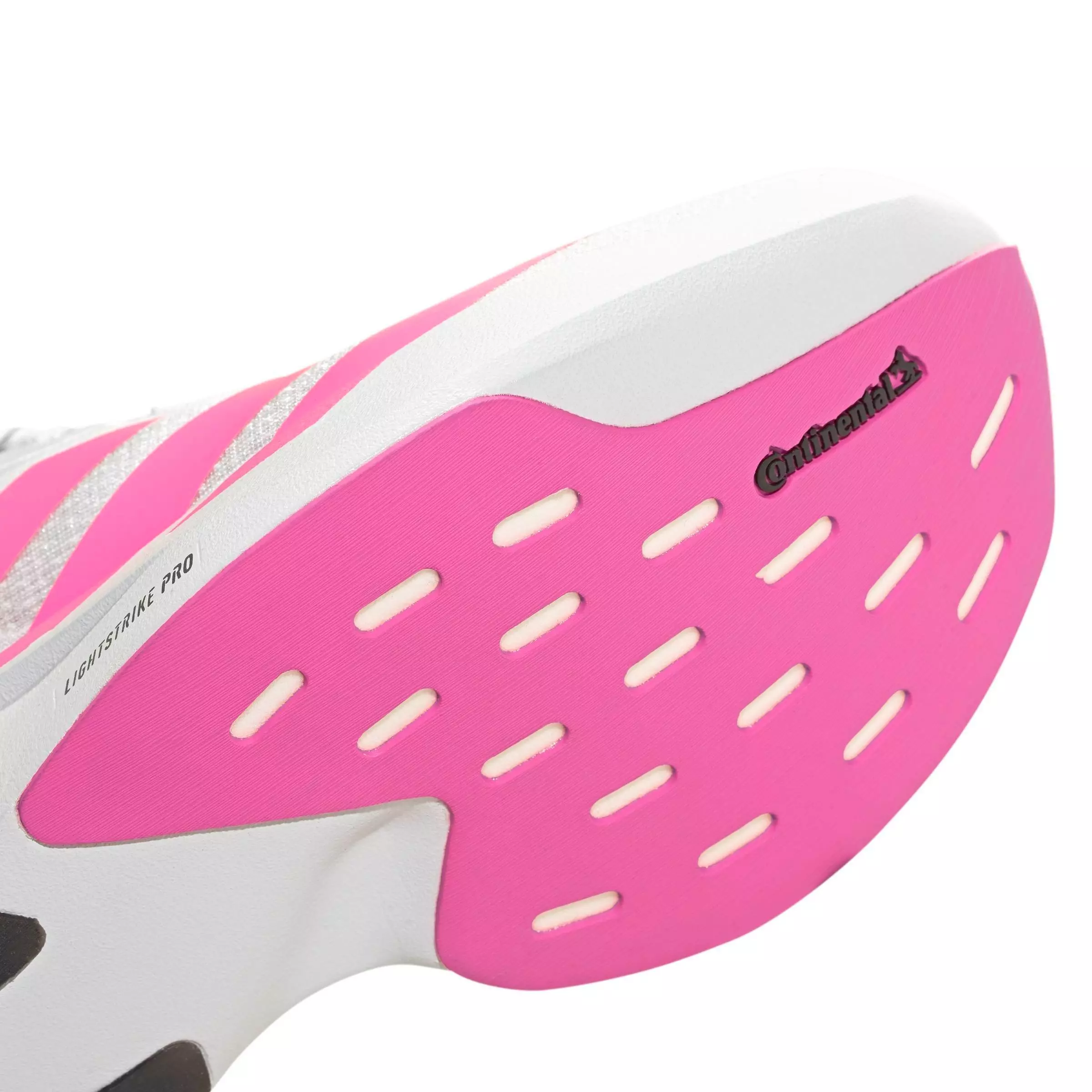 adidas Adizero EVO SL "Dash Grey/Lucid Pink/Core Black" Grade School Kids' Running Shoe - GREY/PINK/BLACK
