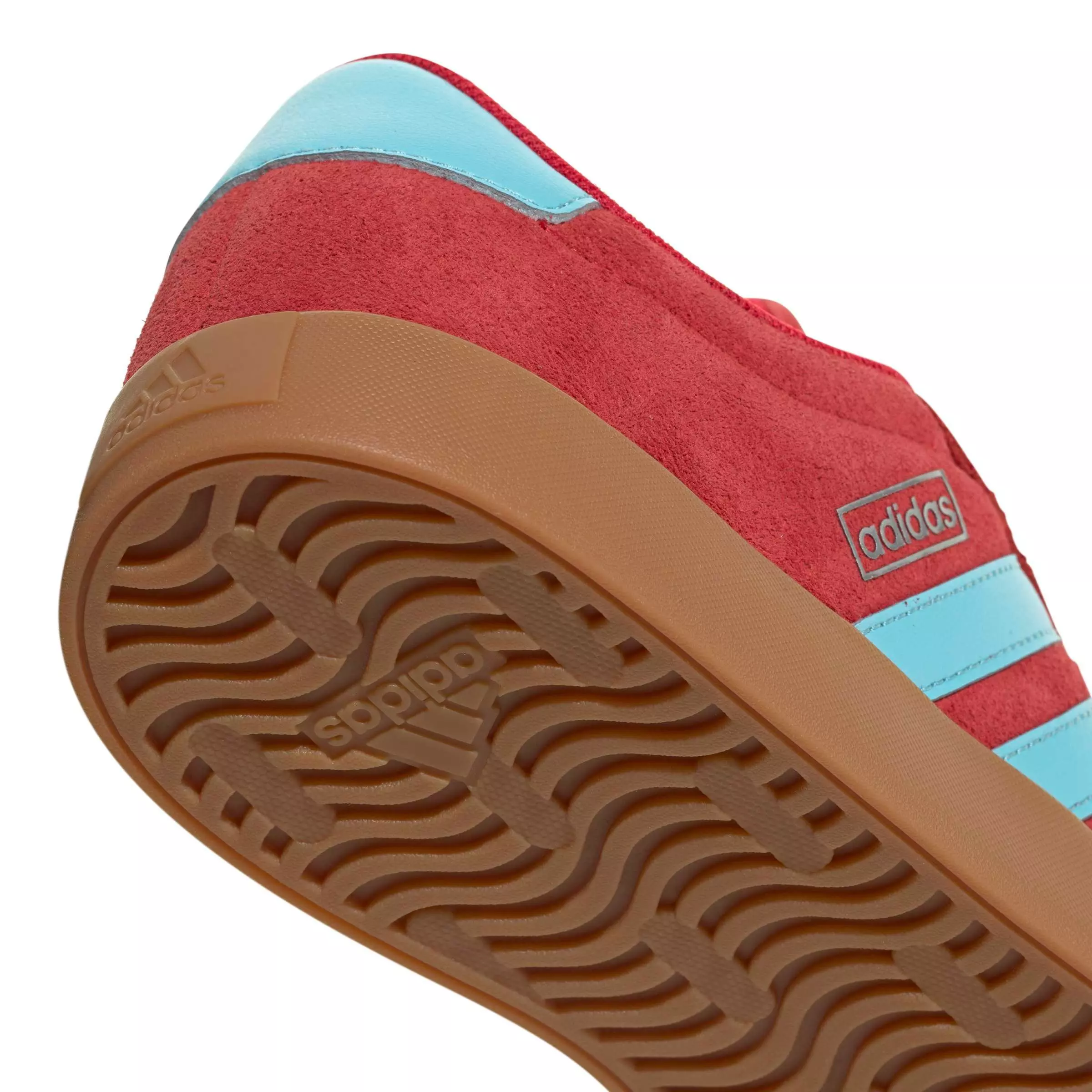 adidas VL Court 3.0 "Pure Ruby/Bliss Blue/Tech Grey Metallic" Women's Shoe - RUBY/BLUE/GREY