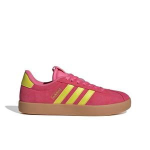 adidas VL Court 3.0 "Lucid Pink/Pure Lemon/Gold Metallic" Women's Shoe - PINK/LEMON/GOLD