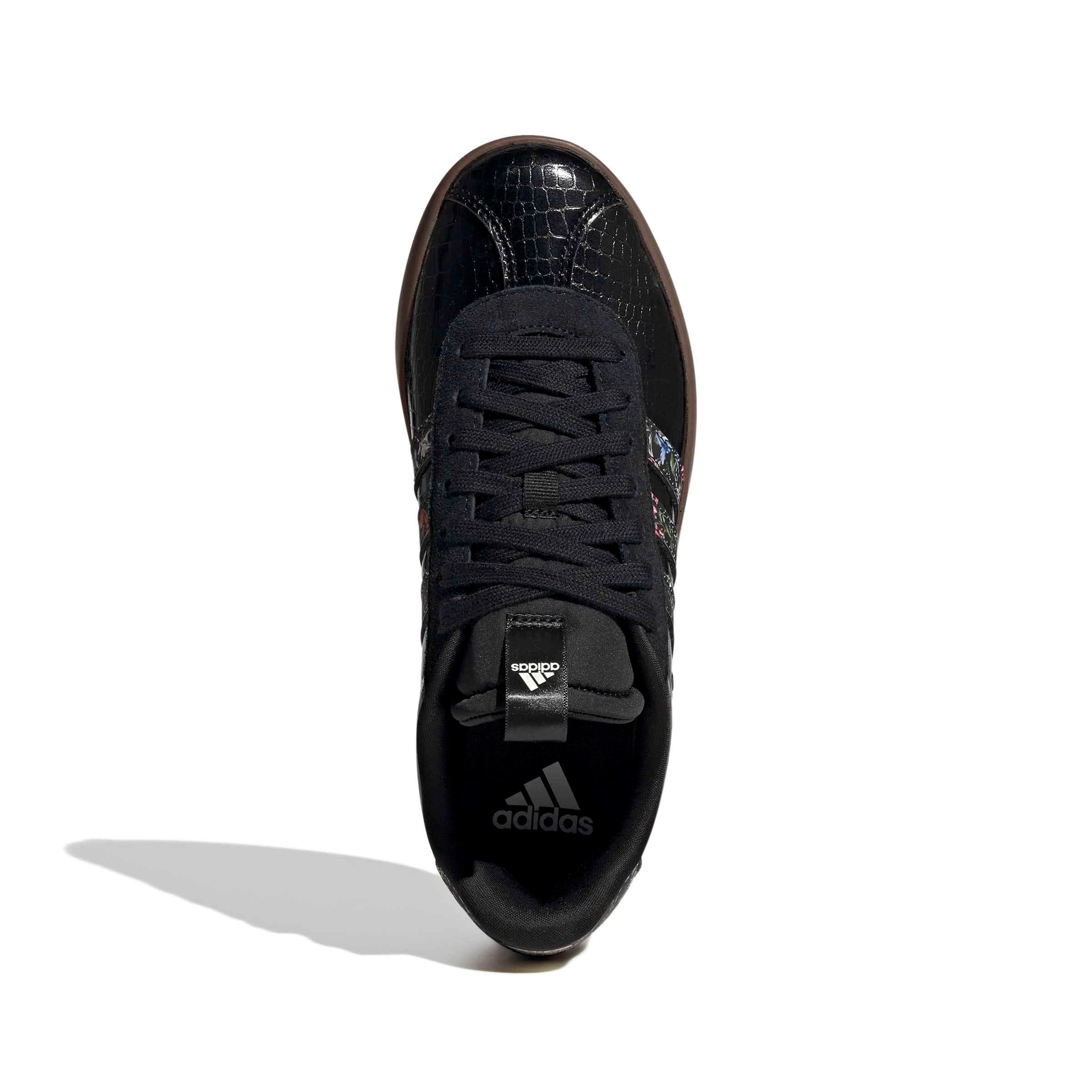 adidas VL Court 3.0 "Core Black/Core Black/Gum 5" Women's Shoe - BLACK/BLACK/GUM