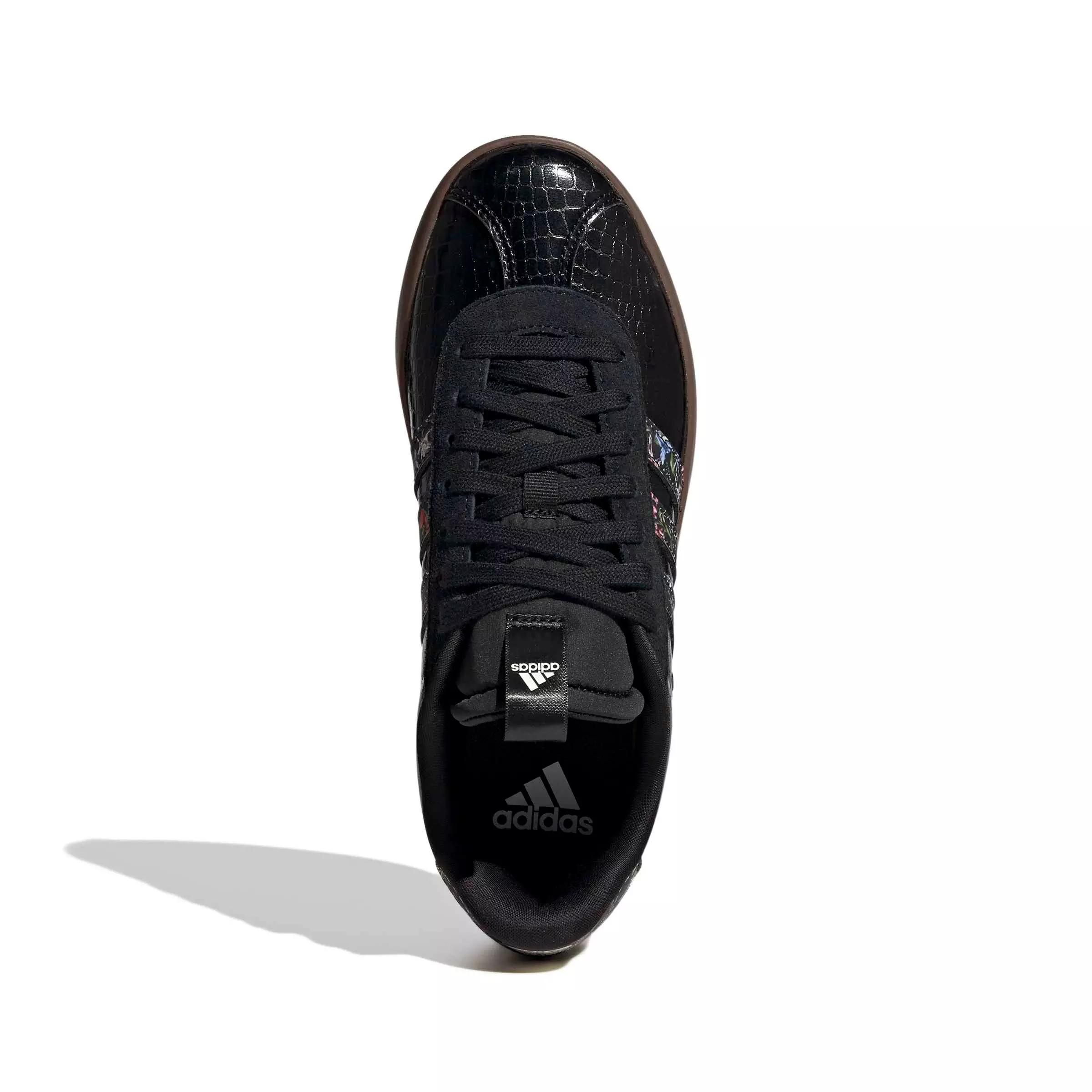 adidas VL Court 3.0 "Core Black/Core Black/Gum 5" Women's Shoe - BLACK/BLACK/GUM