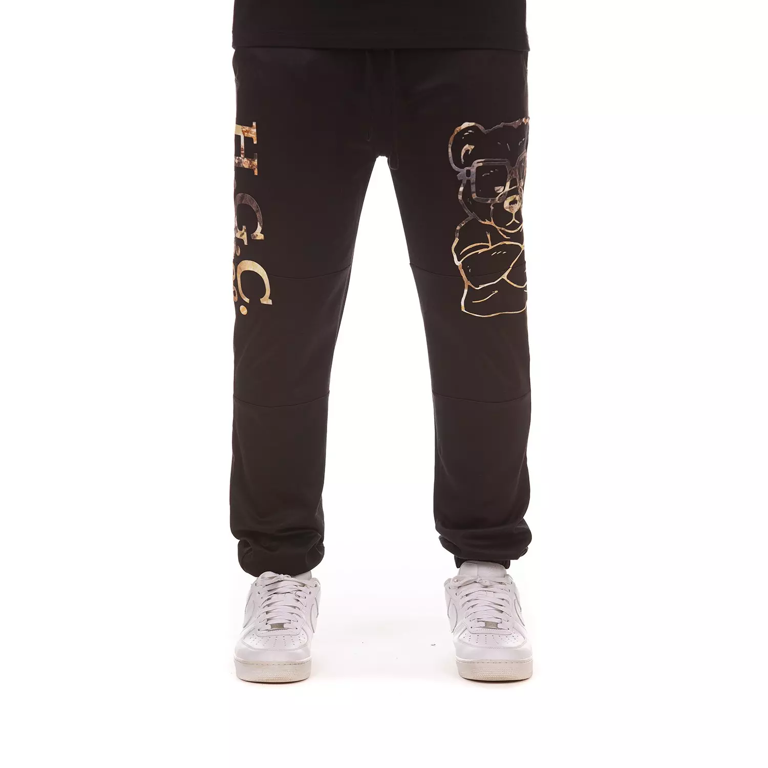 Hustle Gang Men's Portico Pant - Black - BLACK