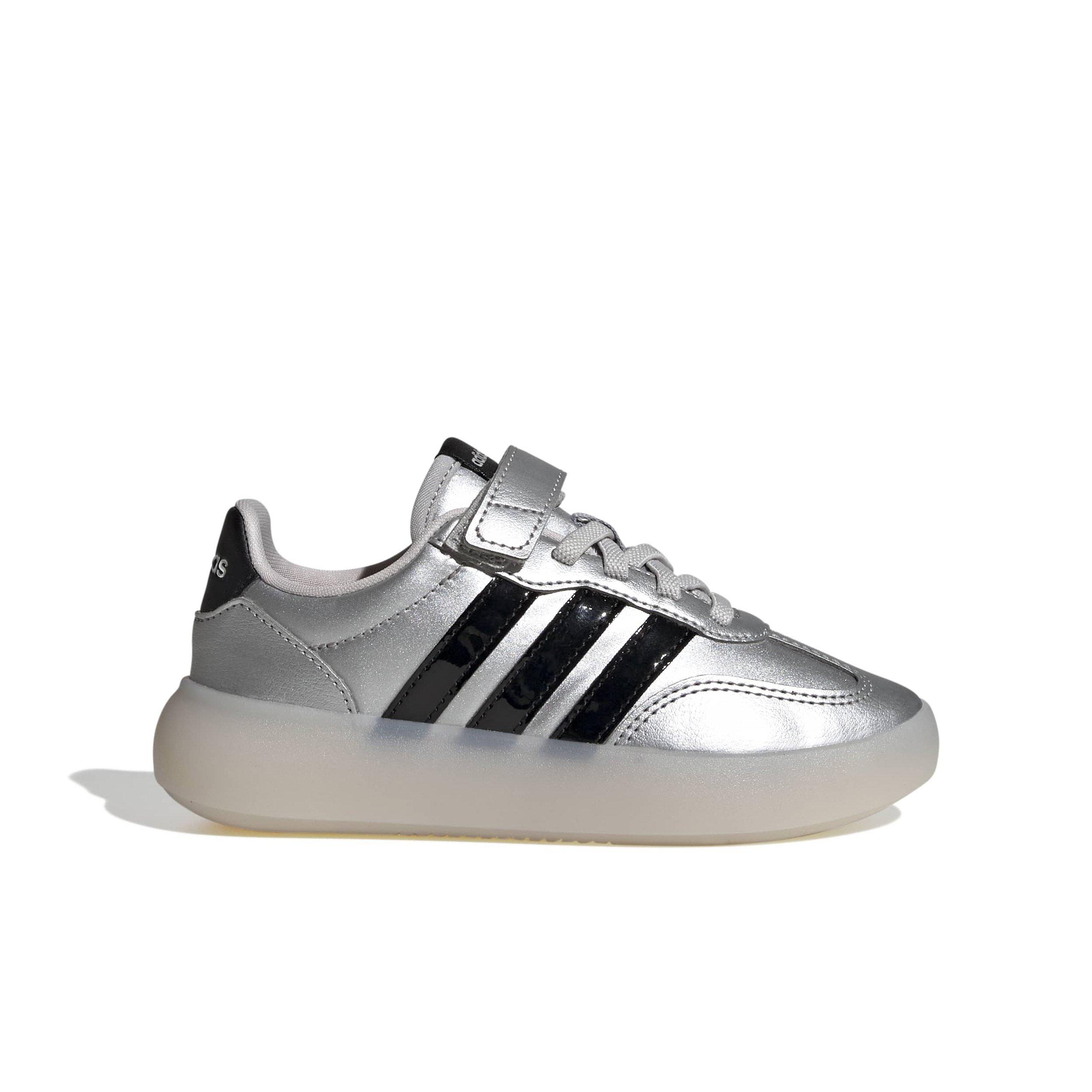 adidas Barreda Decode Preschool Boys' "Silver Metallic/Core Black/Chalk White" Shoe