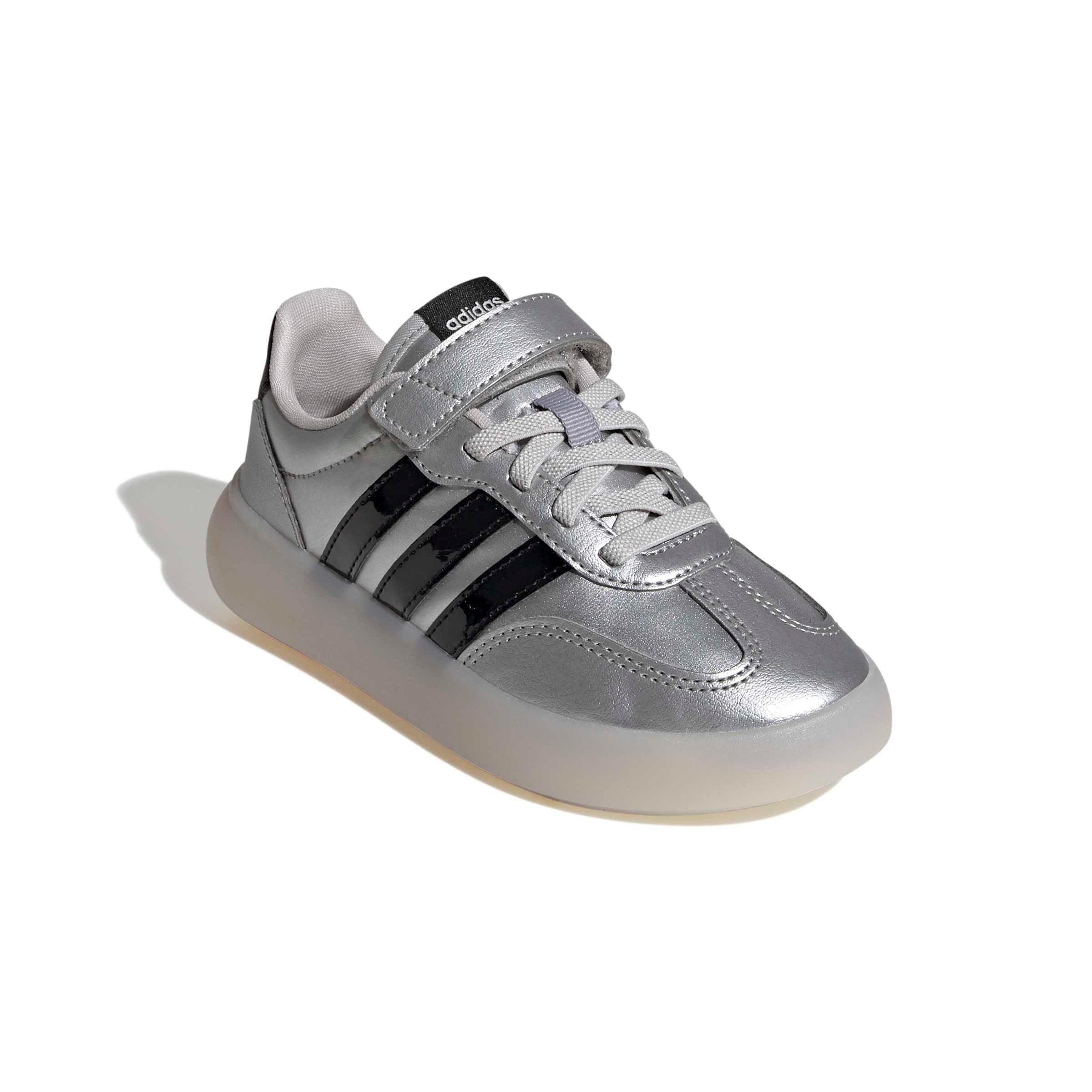 adidas Barreda Decode Preschool Boys' "Silver Metallic/Core Black/Chalk White" Shoe
