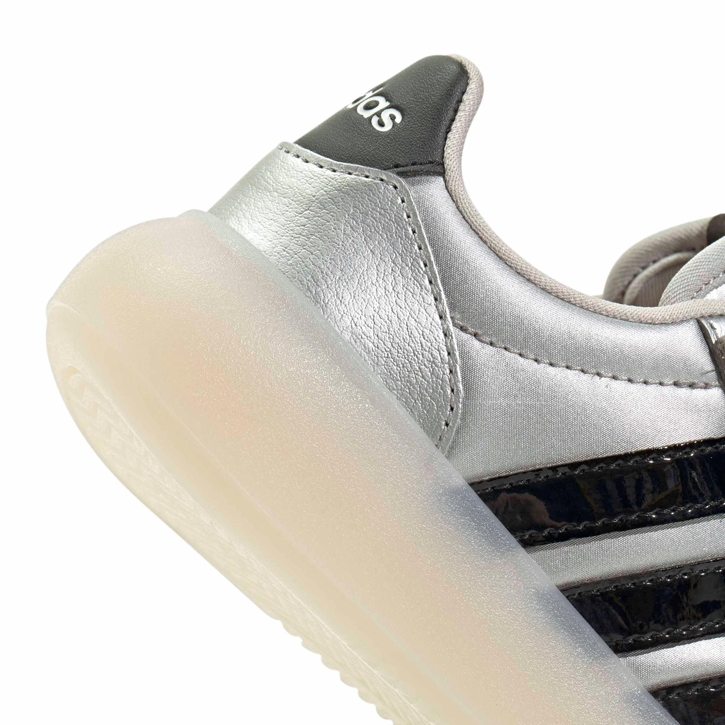 adidas Barreda Decode Preschool Boys' "Silver Metallic/Core Black/Chalk White" Shoe