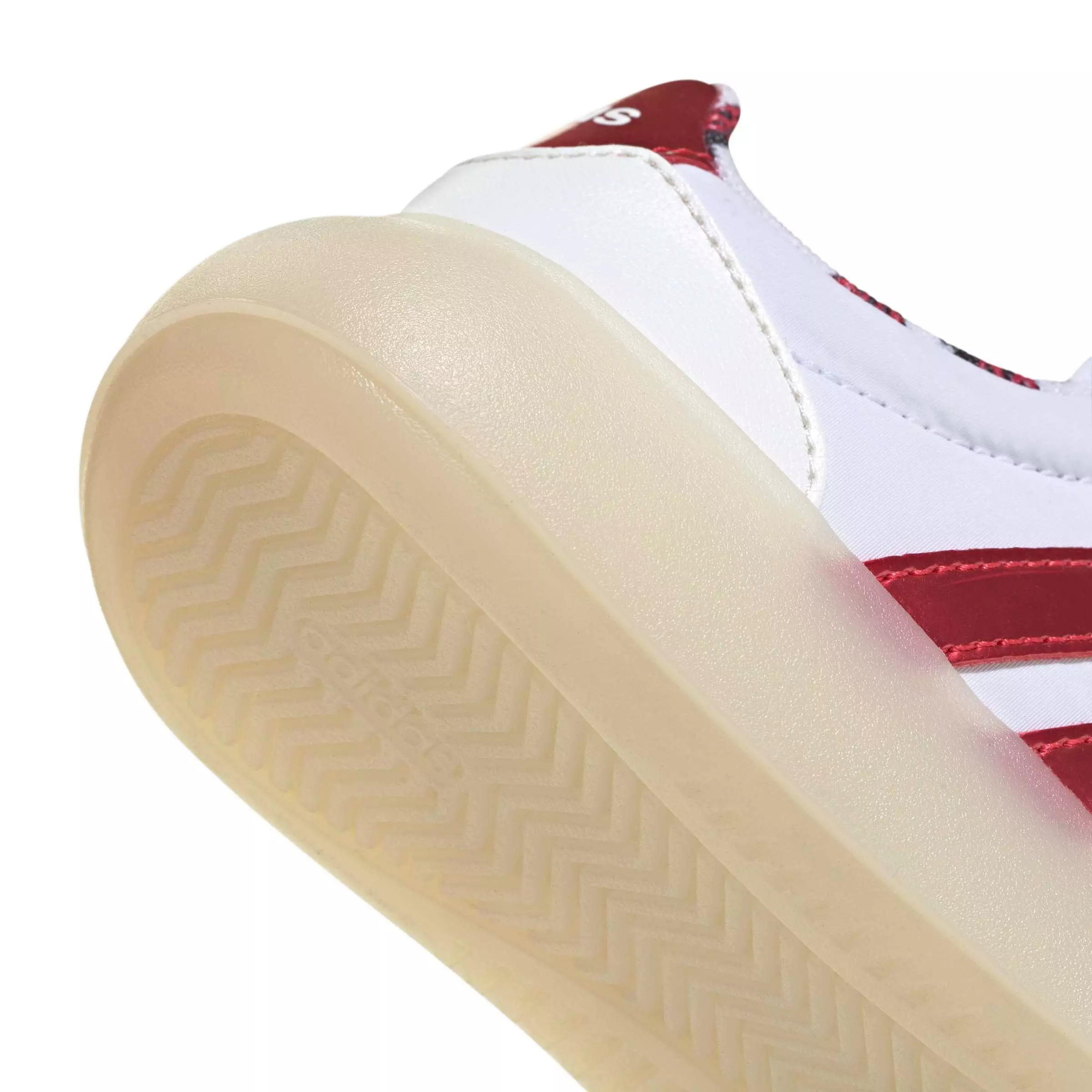 adidas Barreda Decode "Ftwr White/Pure Ruby/Off White" Preschool Girls' Shoe - WHITE/RUBY/OFF WHITE