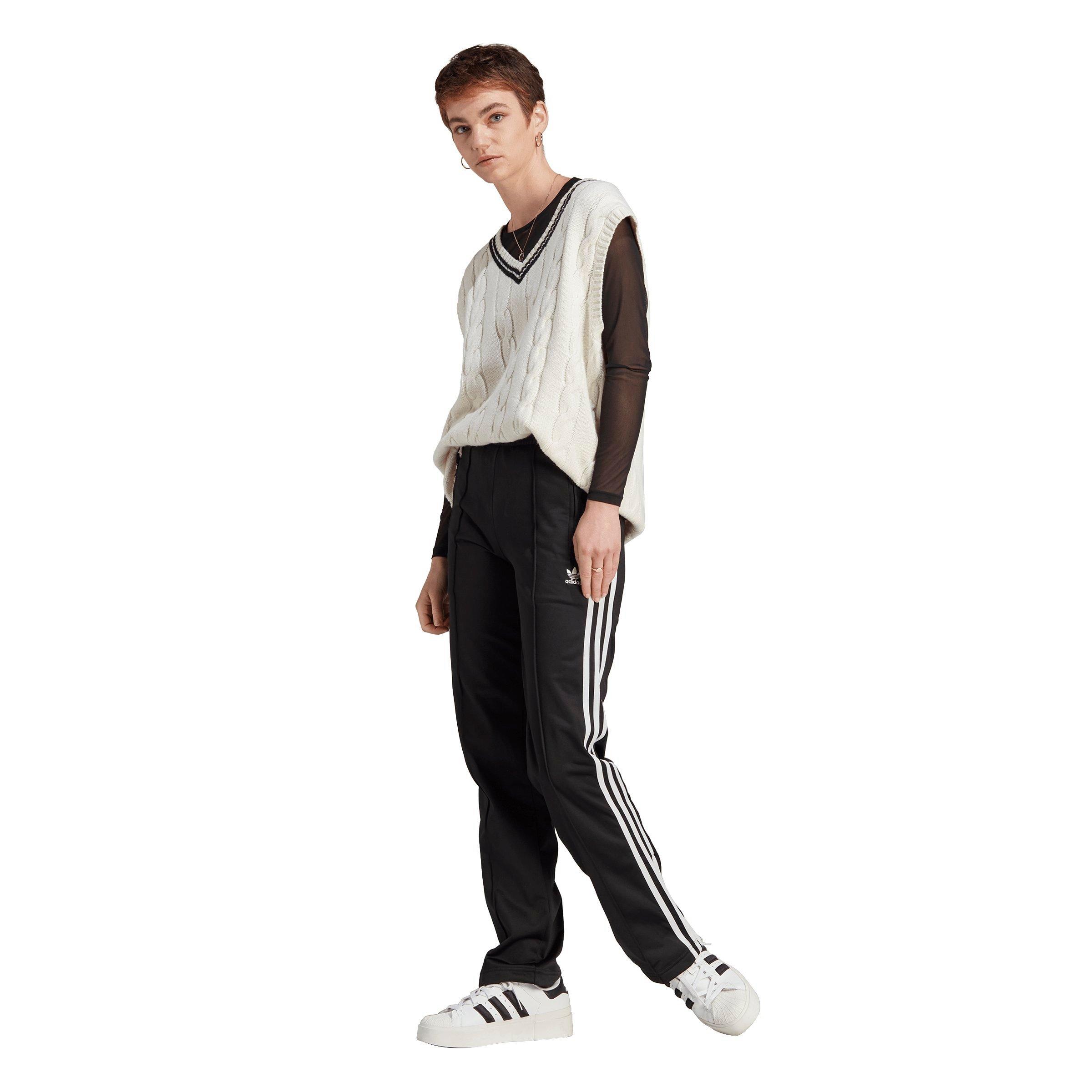 adidas Originals Women's Adicolor Classics Firebird Track Pants-Black - BLACK Thumbnail View 5