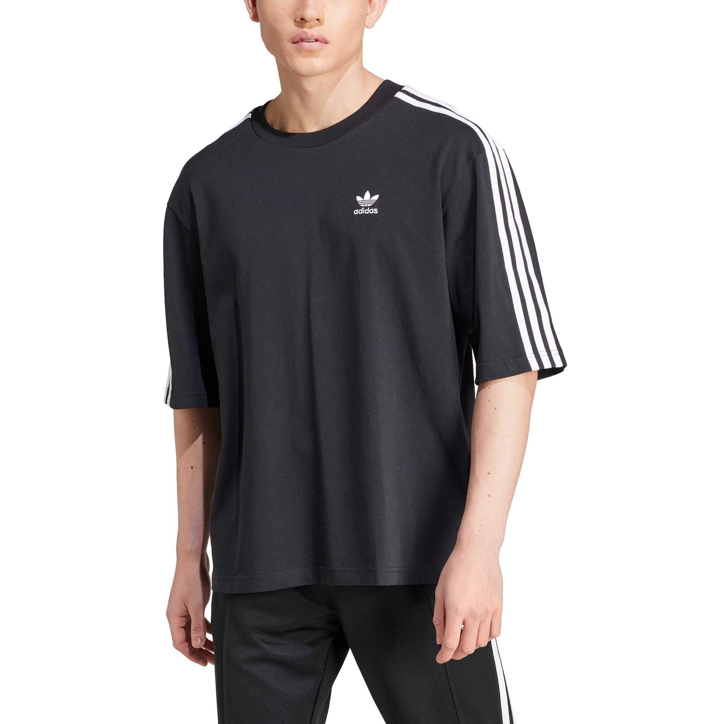 adidas Originals Men's Adicolor Oversized T-Shirt - Black - BLACK