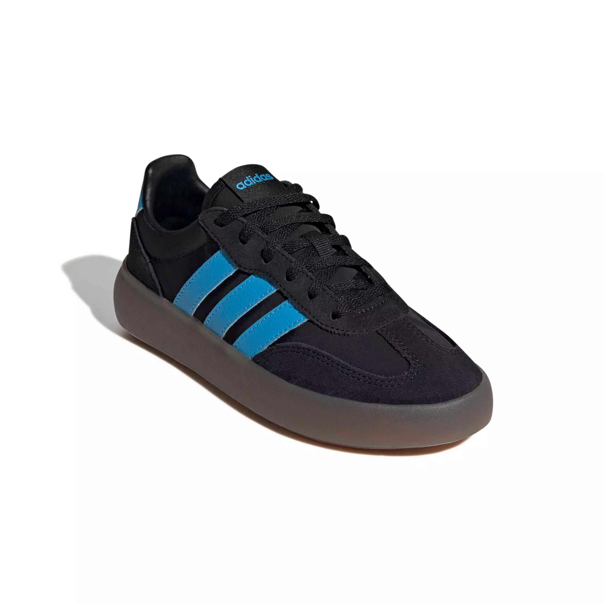 adidas Barreda Decode "Core Black/Lucid Aquamarine/Gum 5" Grade School Boys' Shoe - BLACK/AQUAMARINE/GUM
