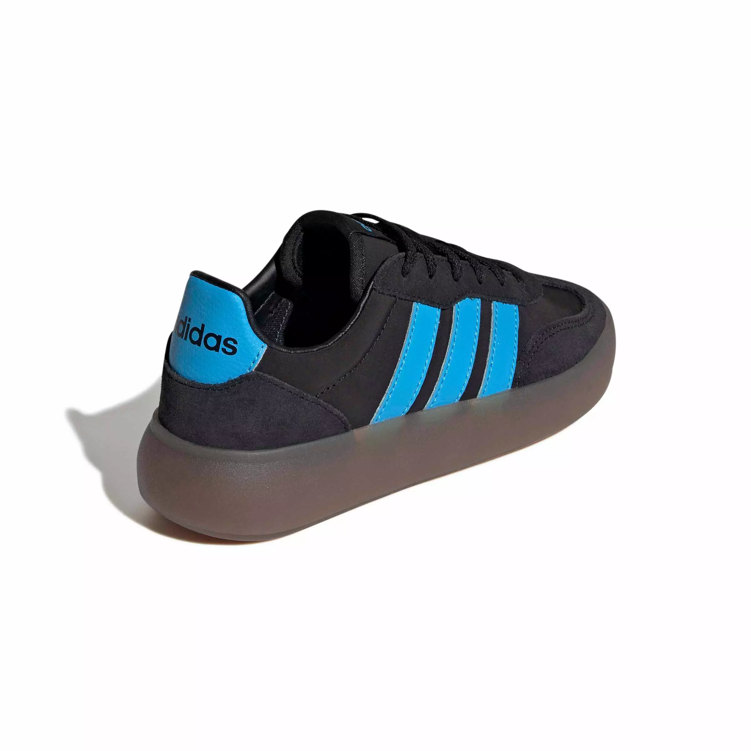 adidas Barreda Decode "Core Black/Lucid Aquamarine/Gum 5" Grade School Boys' Shoe - BLACK/AQUAMARINE/GUM