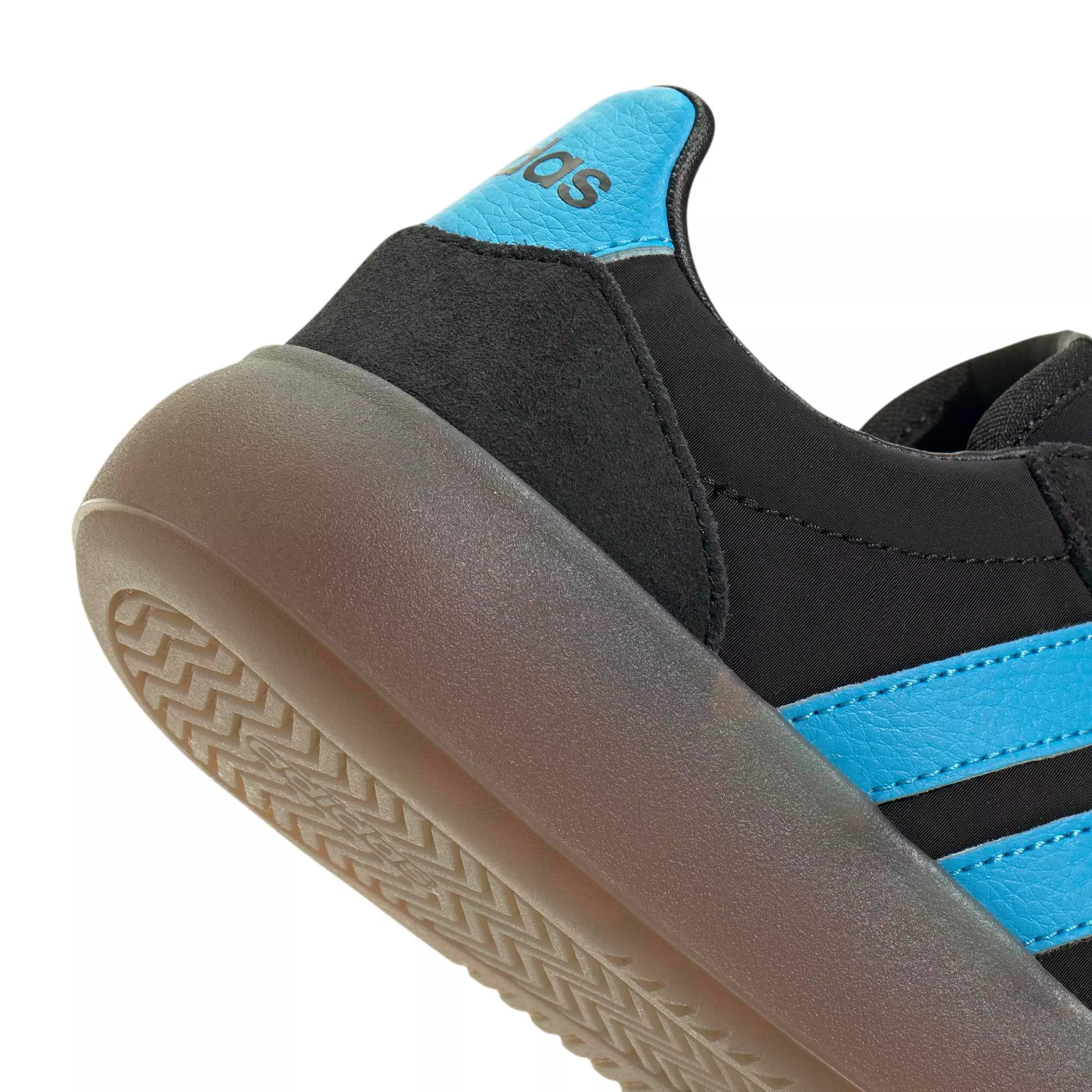 adidas Barreda Decode "Core Black/Lucid Aquamarine/Gum 5" Grade School Boys' Shoe - BLACK/AQUAMARINE/GUM