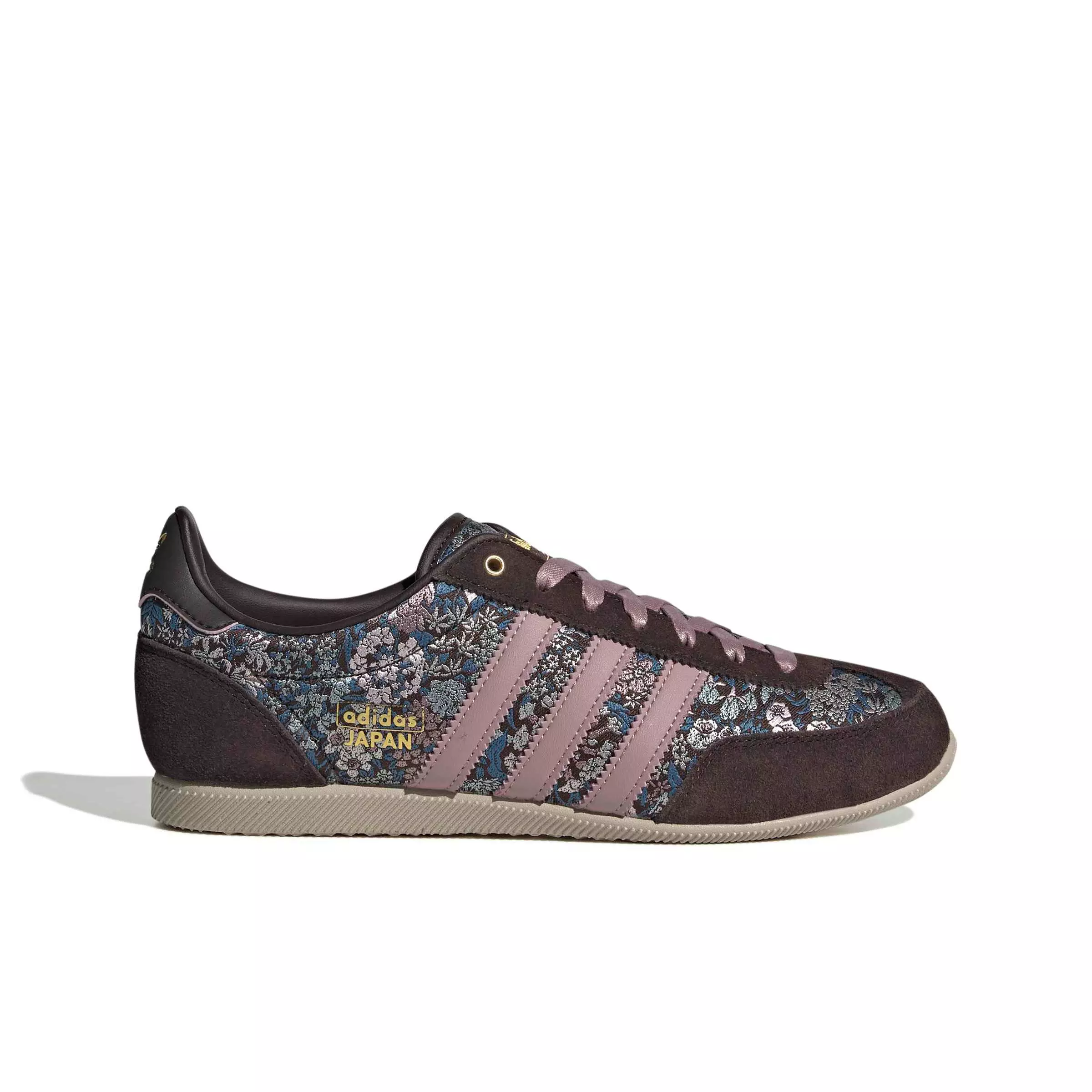 adidas Originals Japan x Liberty London "Aurora Coffee/Magic Mauve/Khaki Three" Women's Shoe - COFFEE/MAUVE/KHAKI