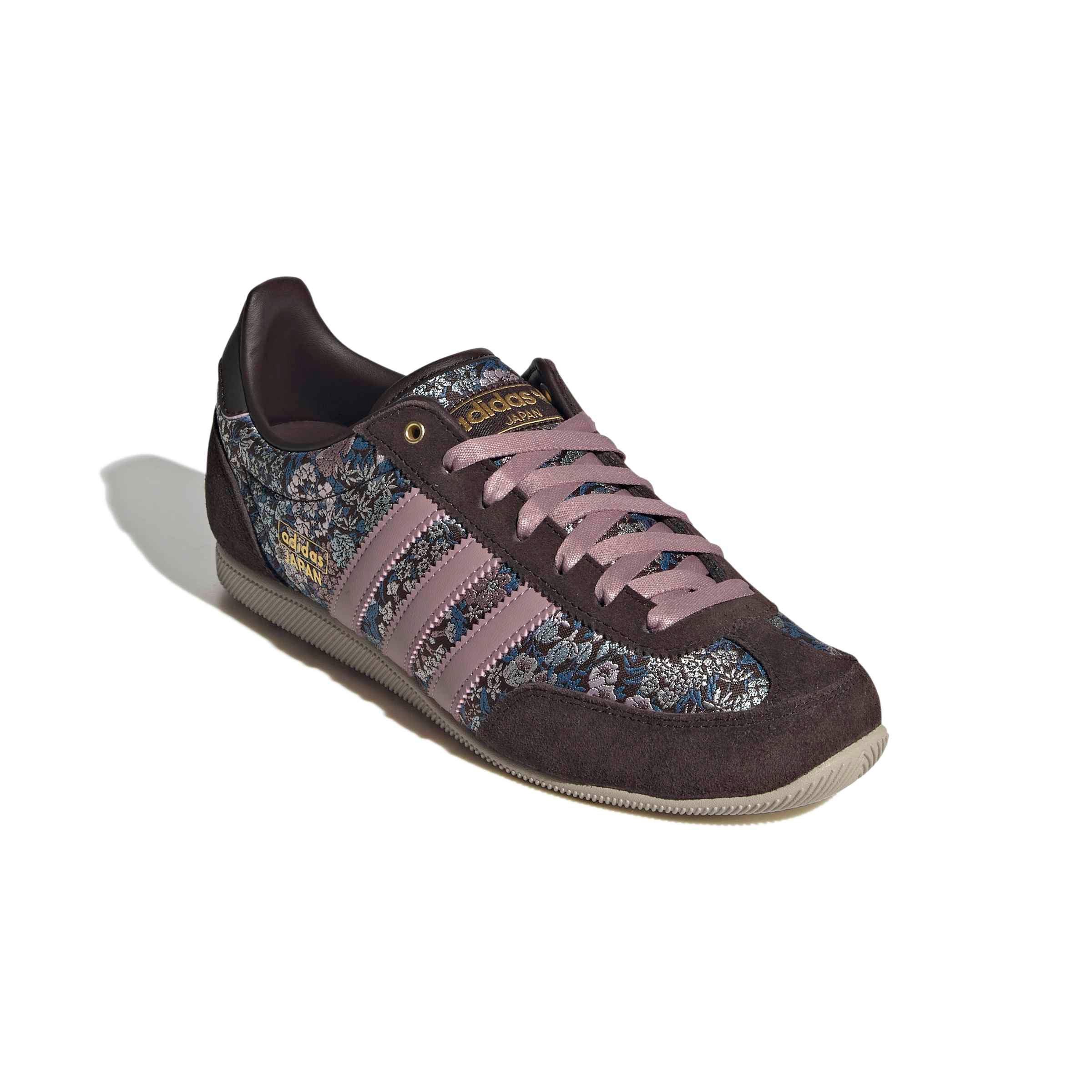 adidas Originals Japan x Liberty London "Aurora Coffee/Magic Mauve/Khaki Three" Women's Shoe - COFFEE/MAUVE/KHAKI