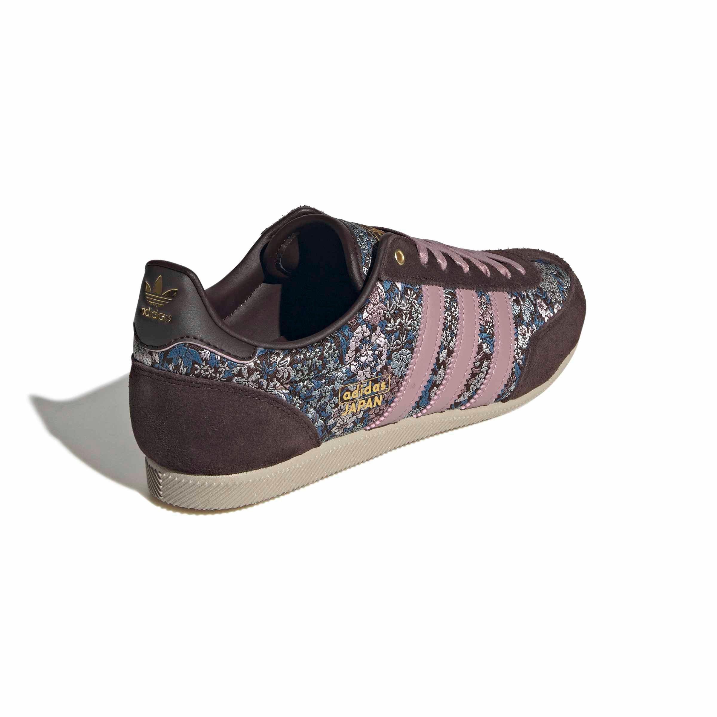 adidas Originals Japan x Liberty London "Aurora Coffee/Magic Mauve/Khaki Three" Women's Shoe - COFFEE/MAUVE/KHAKI