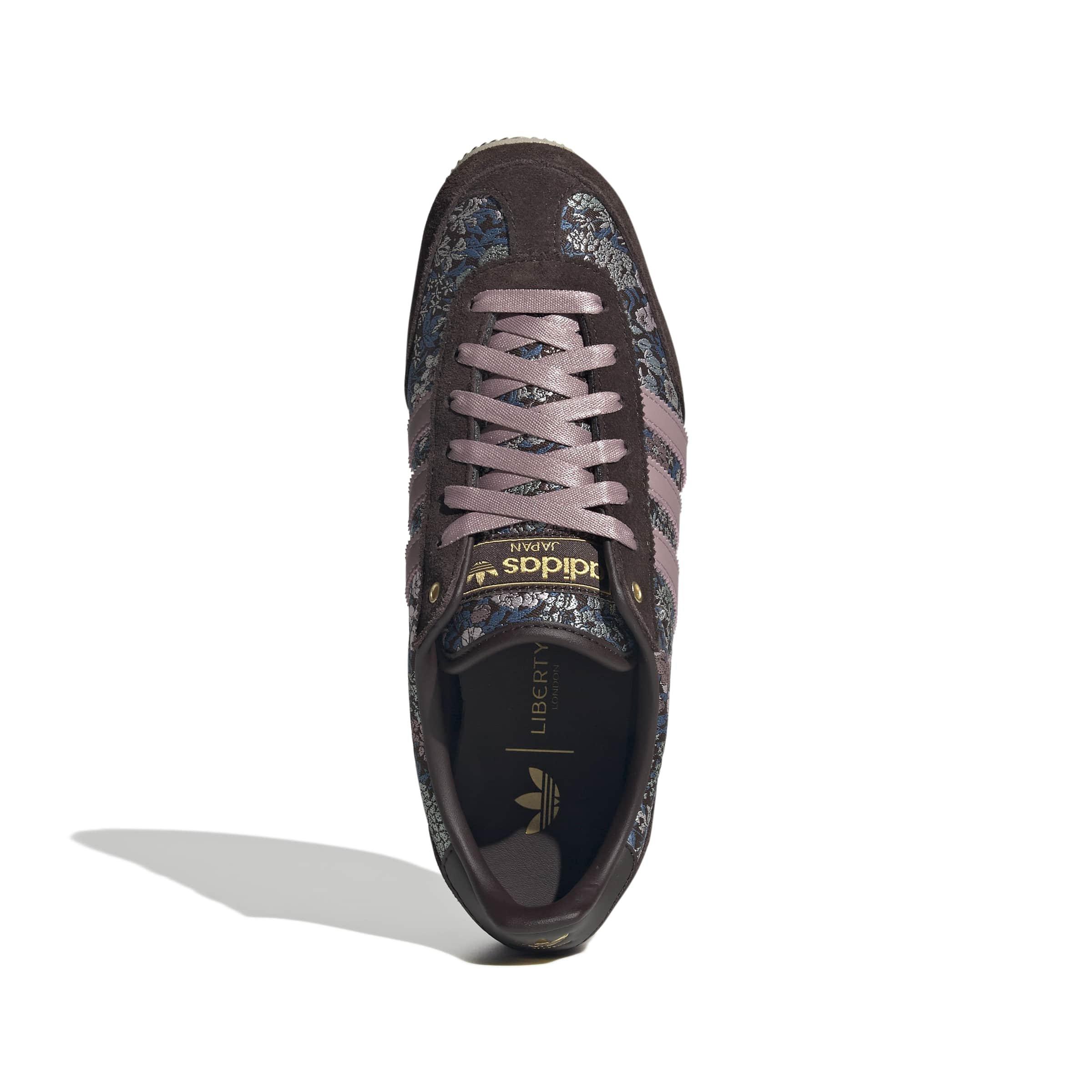 adidas Originals Japan x Liberty London "Aurora Coffee/Magic Mauve/Khaki Three" Women's Shoe - COFFEE/MAUVE/KHAKI