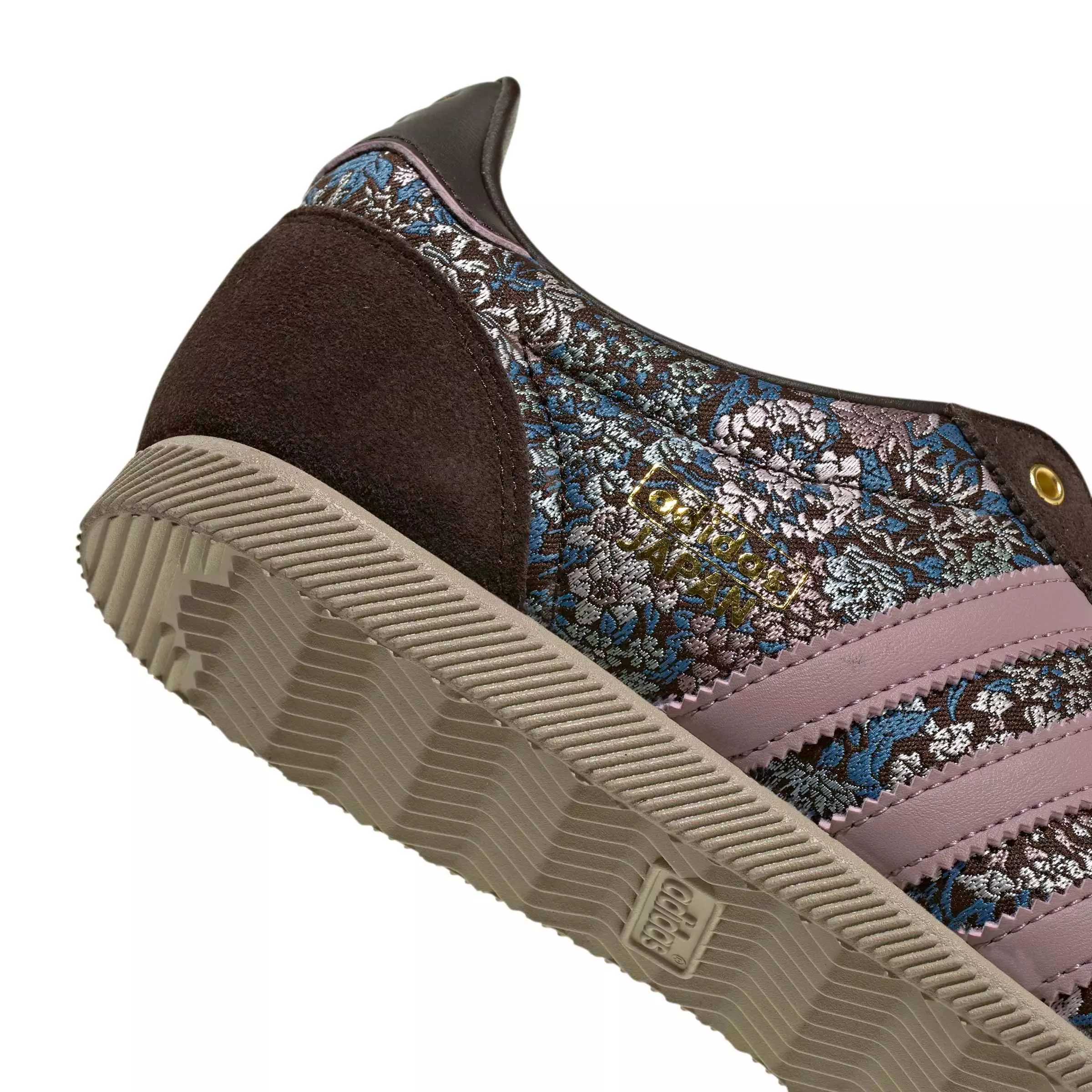 adidas Originals Japan x Liberty London "Aurora Coffee/Magic Mauve/Khaki Three" Women's Shoe - COFFEE/MAUVE/KHAKI