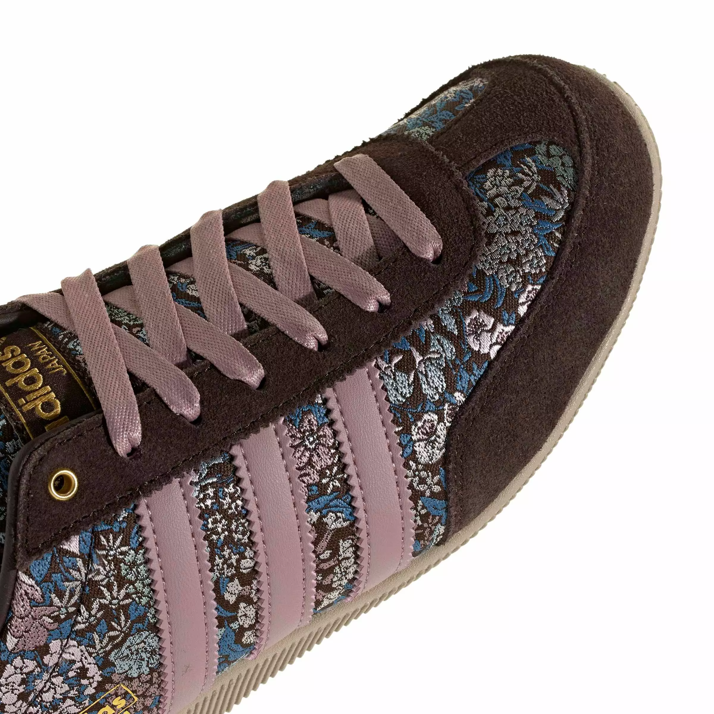 adidas Originals Japan x Liberty London "Aurora Coffee" Women's Shoe - AURORA COFFEE/MAGIC MAUVE/KHAKI THREE