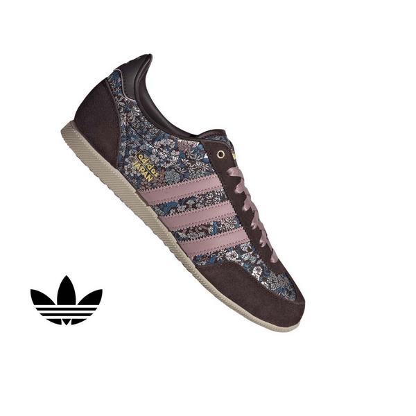 adidas Originals Japan x Liberty London "Aurora Coffee/Magic Mauve/Khaki Three" Women's Shoe - COFFEE/MAUVE/KHAKI
