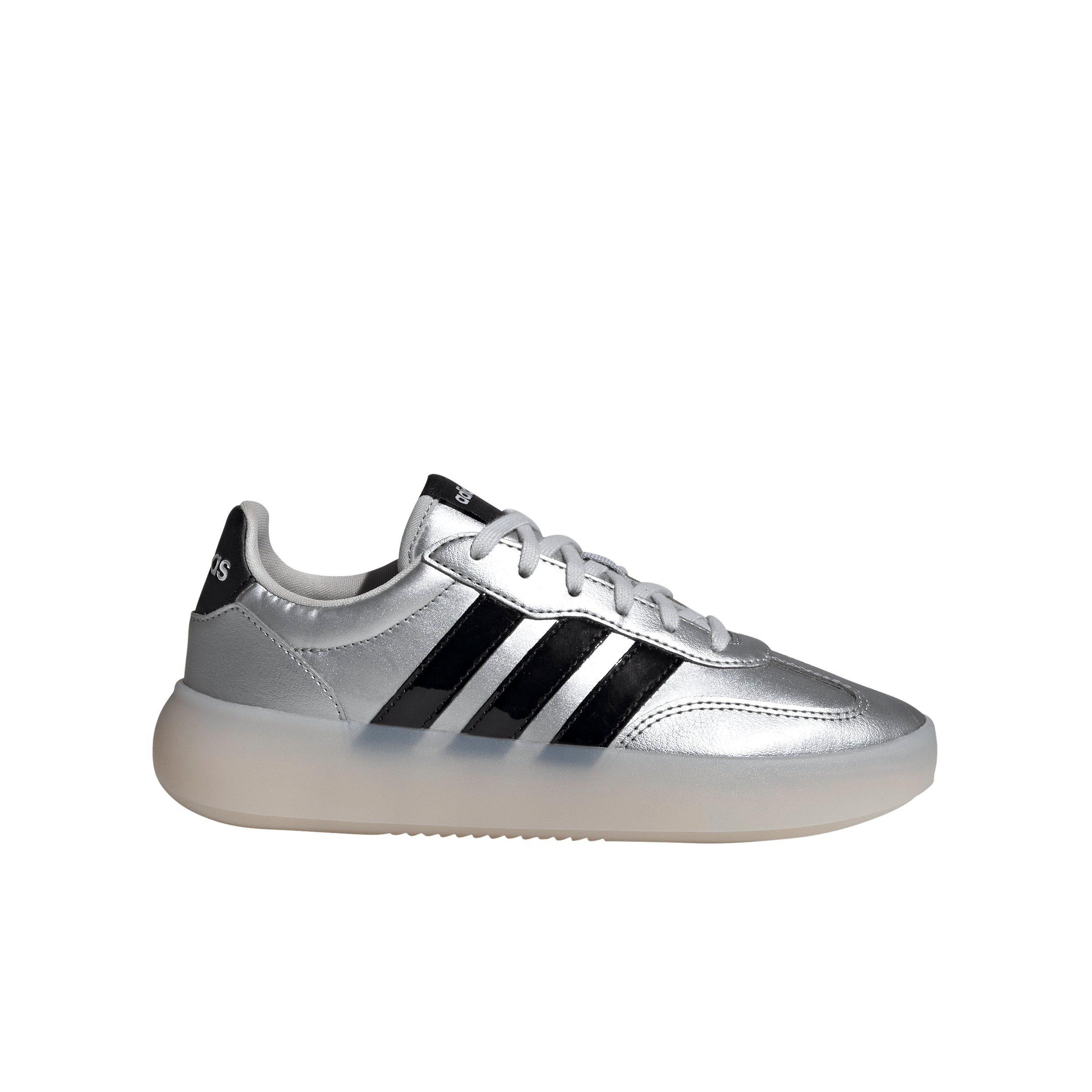 adidas Barreda Decode "Silver Metallic/Black/Chalk White" Preschool Boys' Shoe - SILVER/BLACK/CHALK Thumbnail View 1