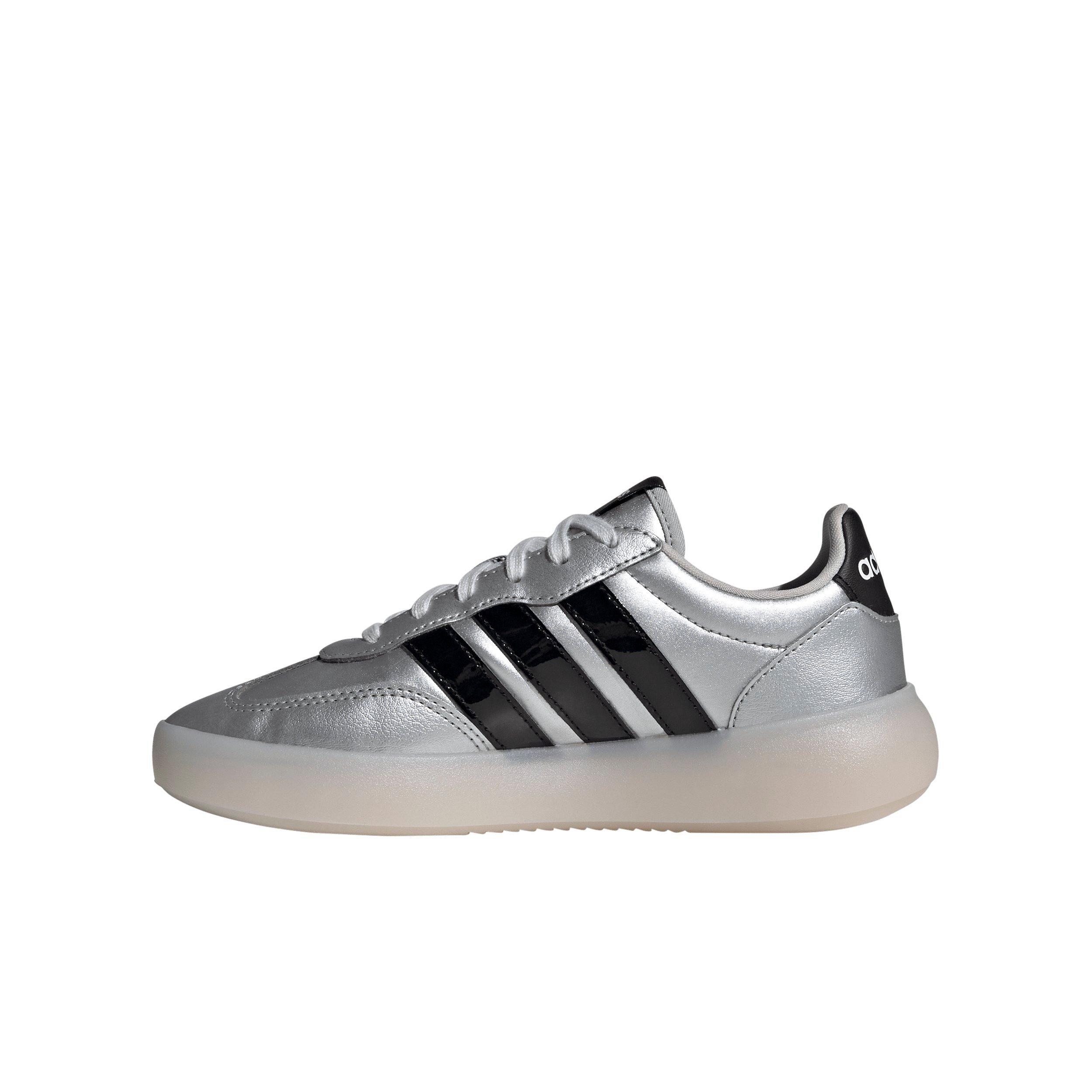 adidas Barreda Decode Preschool Boys' "Silver Metallic/Core Black/Chalk White" Shoe