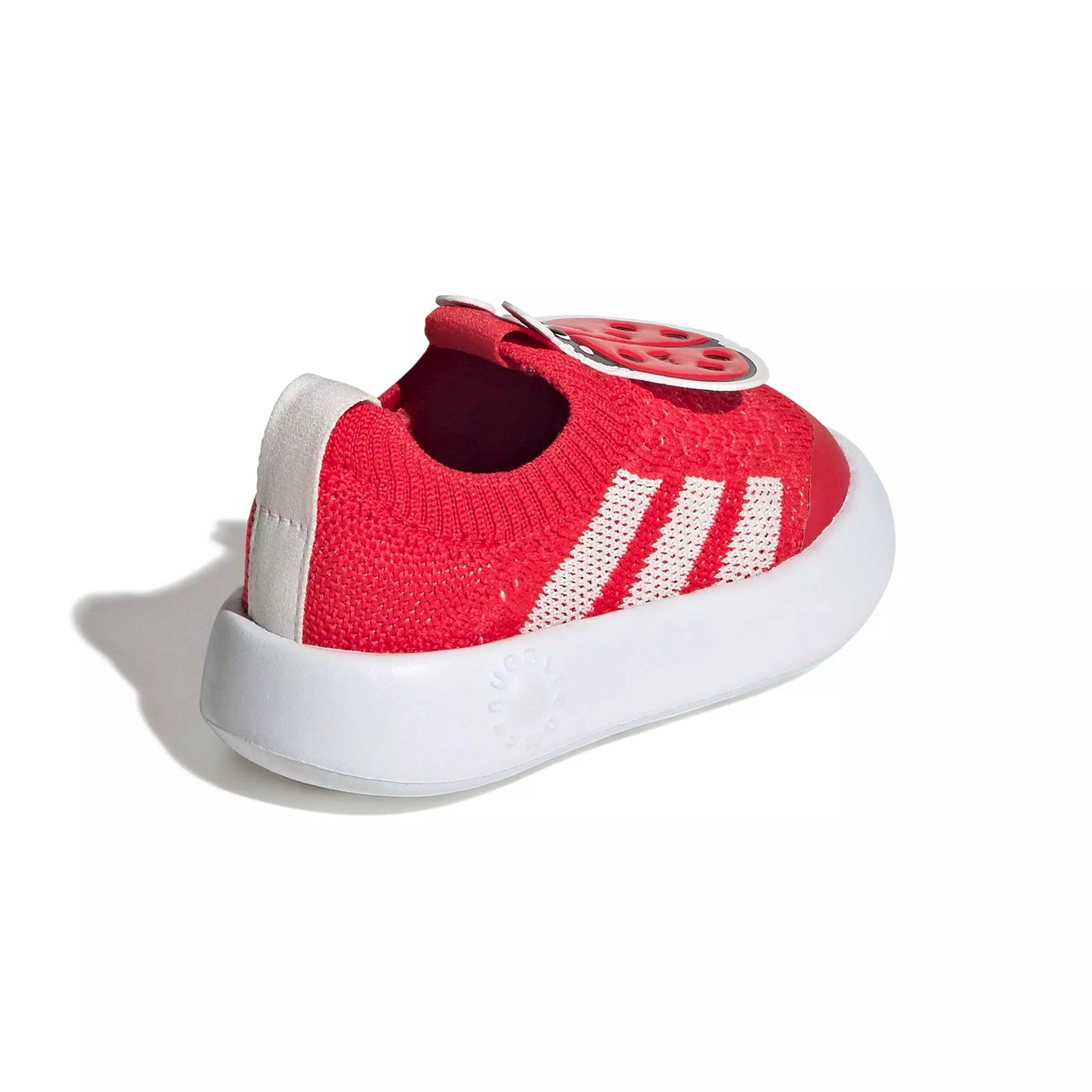 adidas Bubblecomfy "Pure Ruby/Off White/Ftwr White" Infant Girls' Shoe - RUBY/OFF WHITE/WHITE