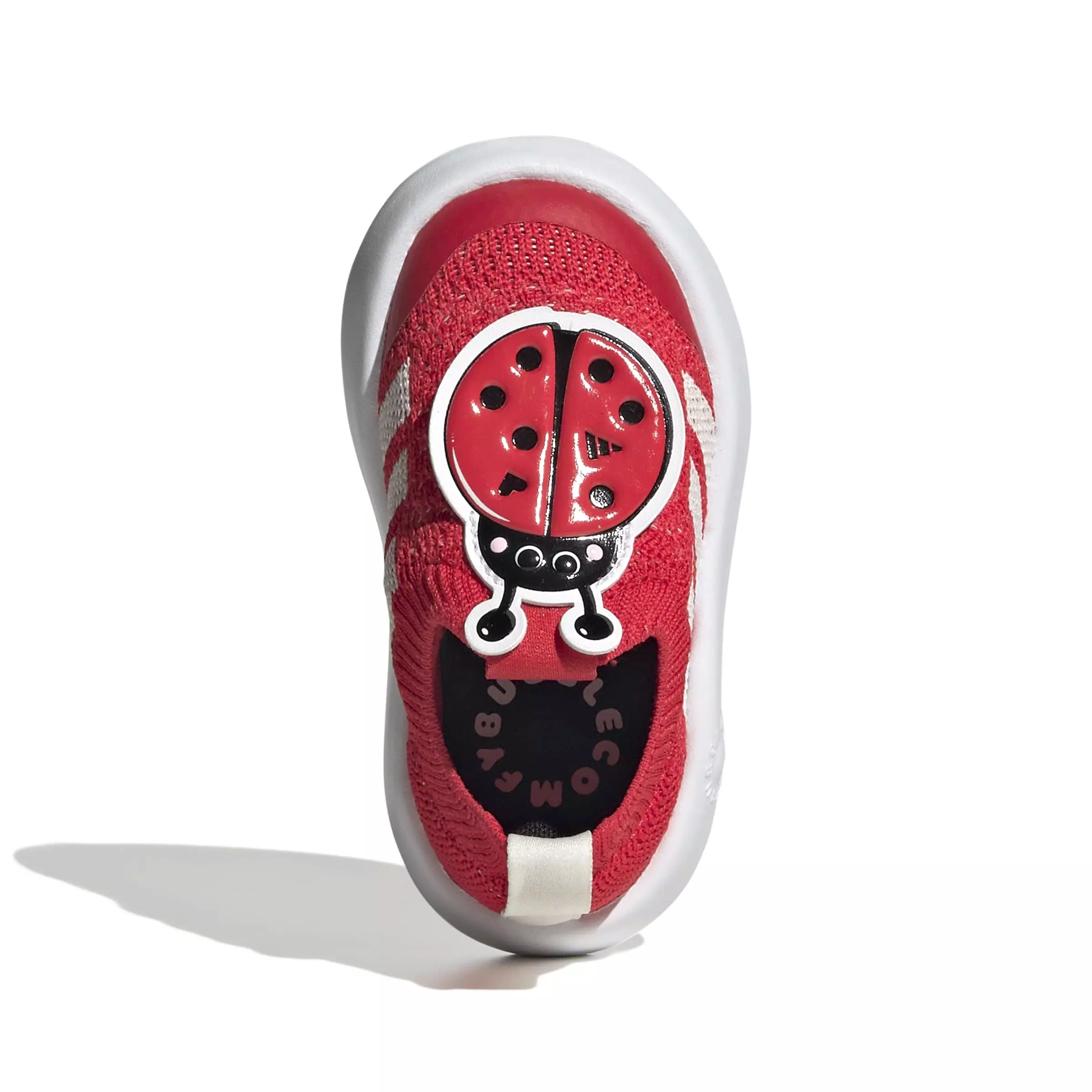 adidas Bubblecomfy "Pure Ruby/Off White/Ftwr White" Infant Girls' Shoe - RUBY/OFF WHITE/WHITE