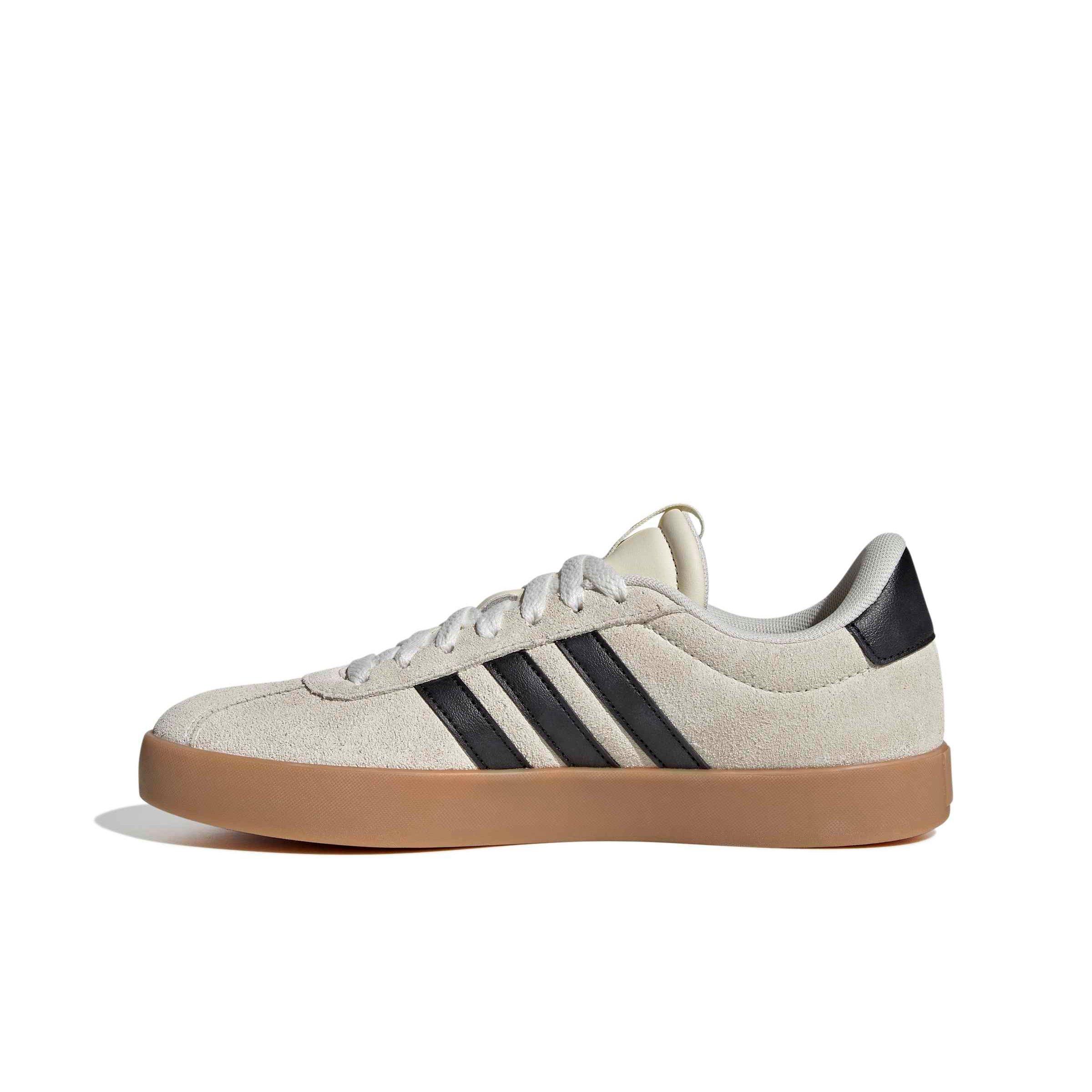 adidas VL Court 3.0 "Cream White/Core Black/Gold Metallic" Women's Shoe - CREAM/BLACK/GOLD