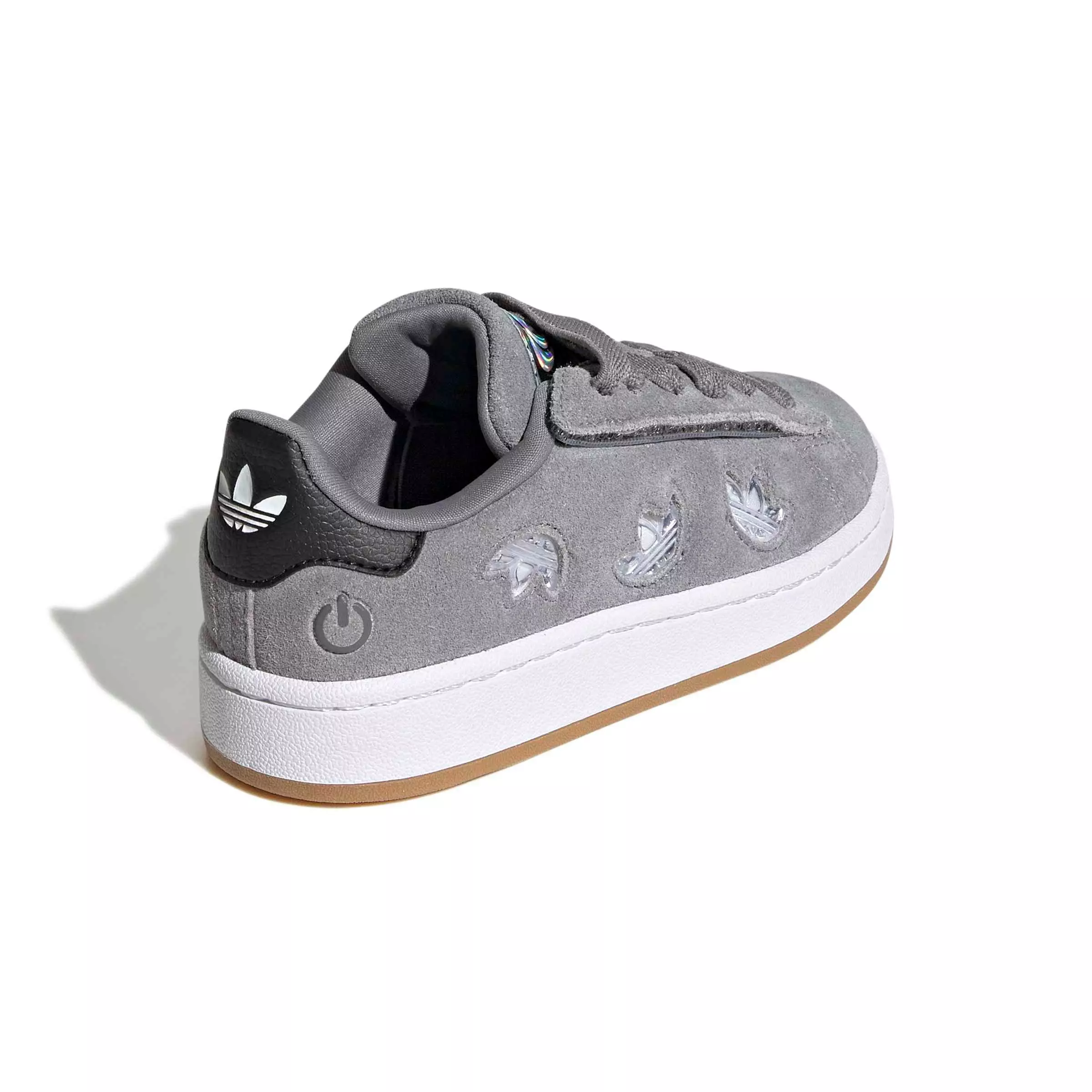 adidas Originals Campus 00s LL CC EL "Grey Three/Ftwr White" Preschool Boys' Shoe - GREY/WHITE